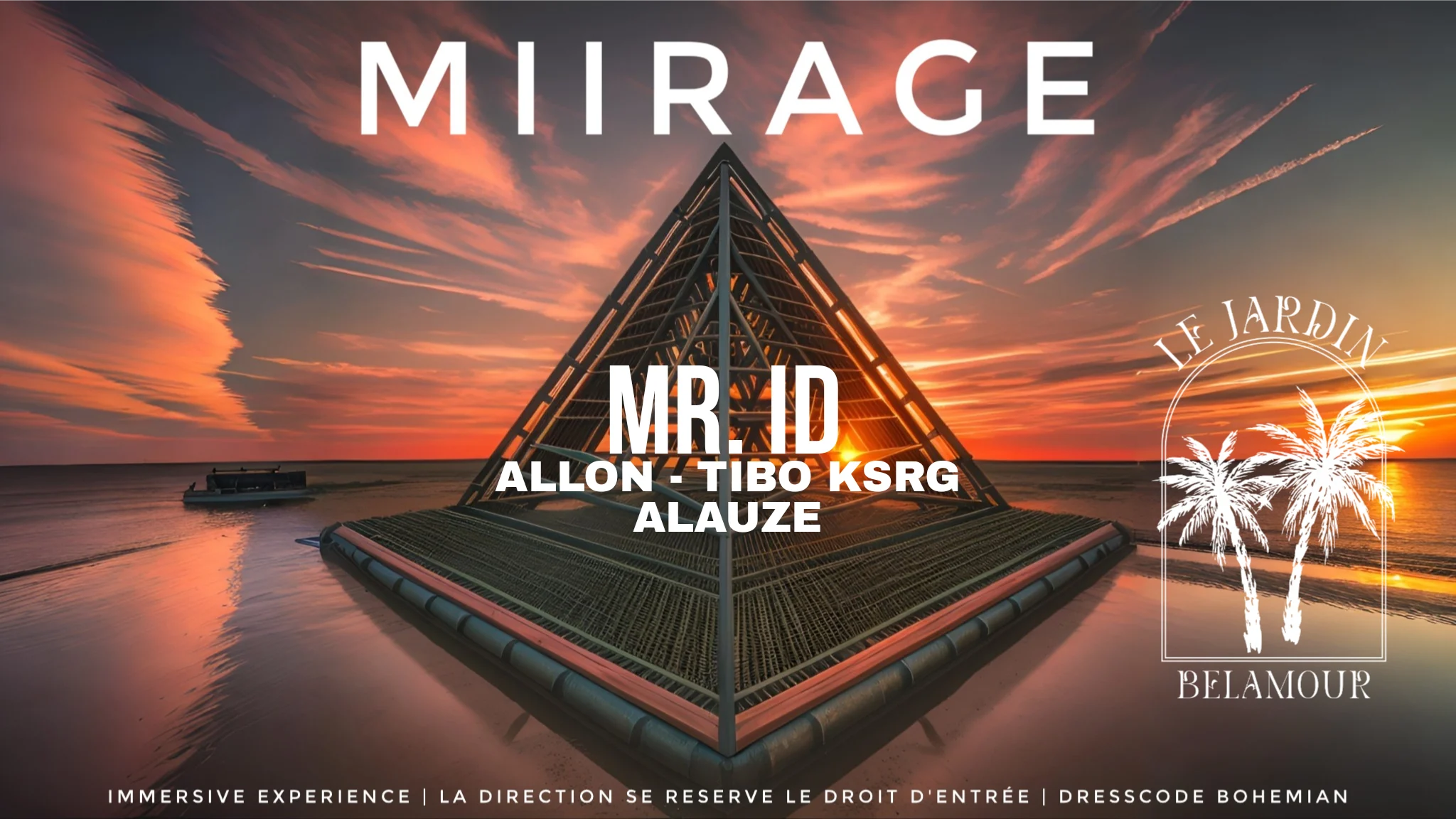 Miirage X Jardin Du Belamour 14.07