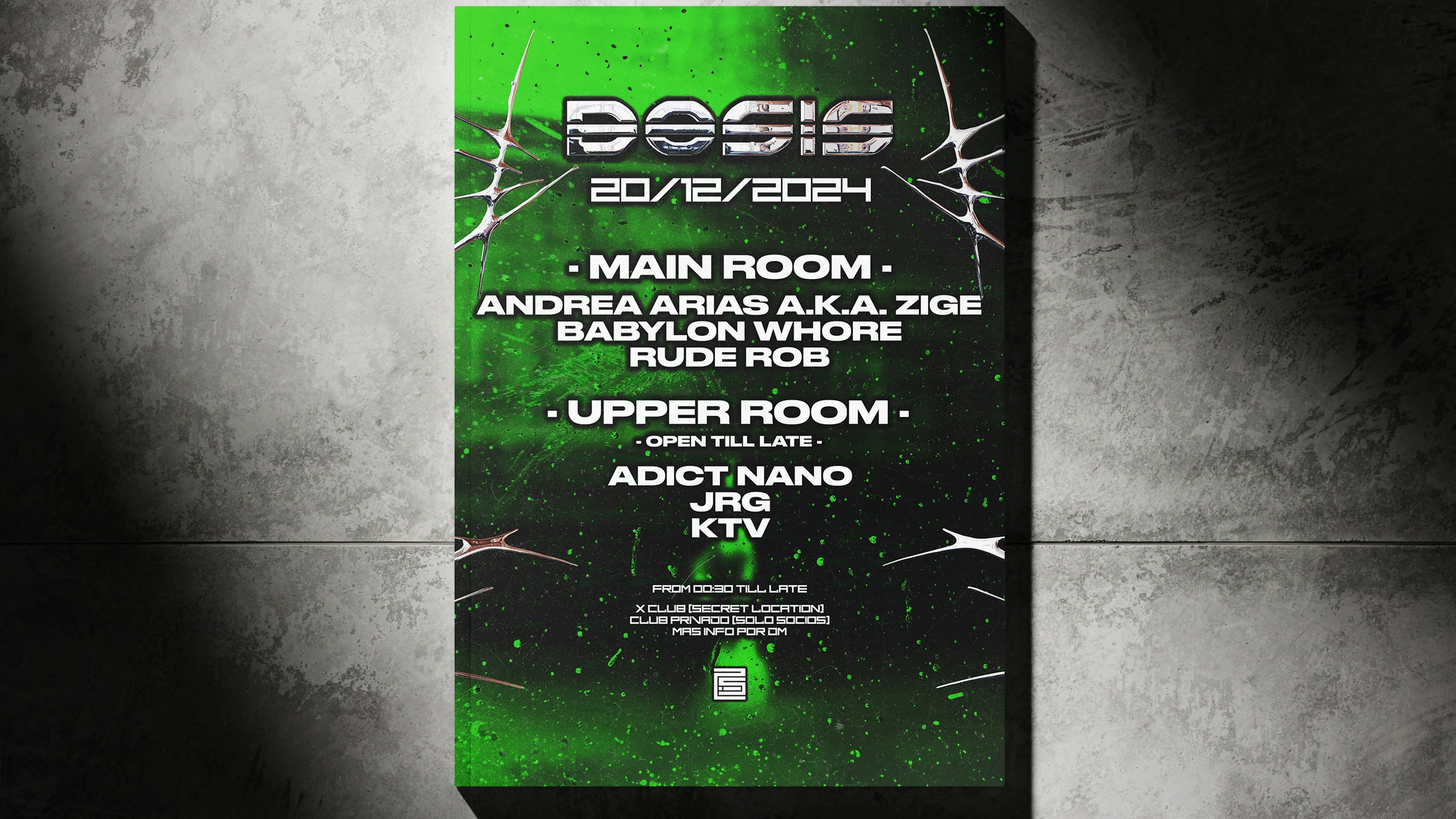 Dosis Klub At X Club With: Zige/Rude Rob/Babylon Whore/...