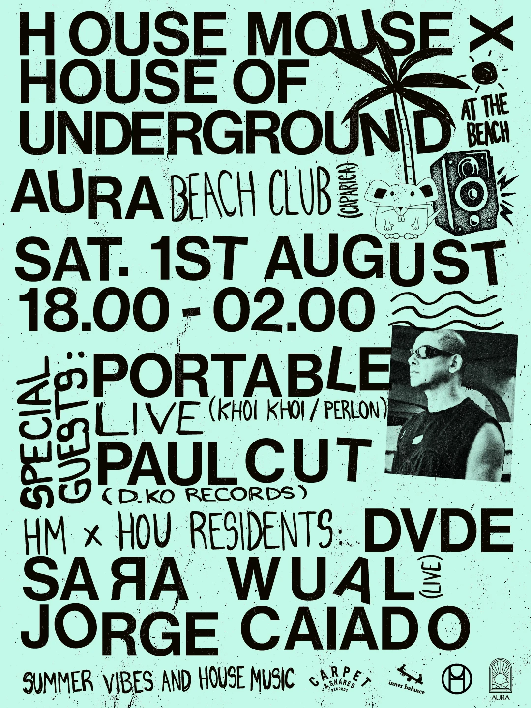 House Mouse X House Of Underground W/ Portable (Live)