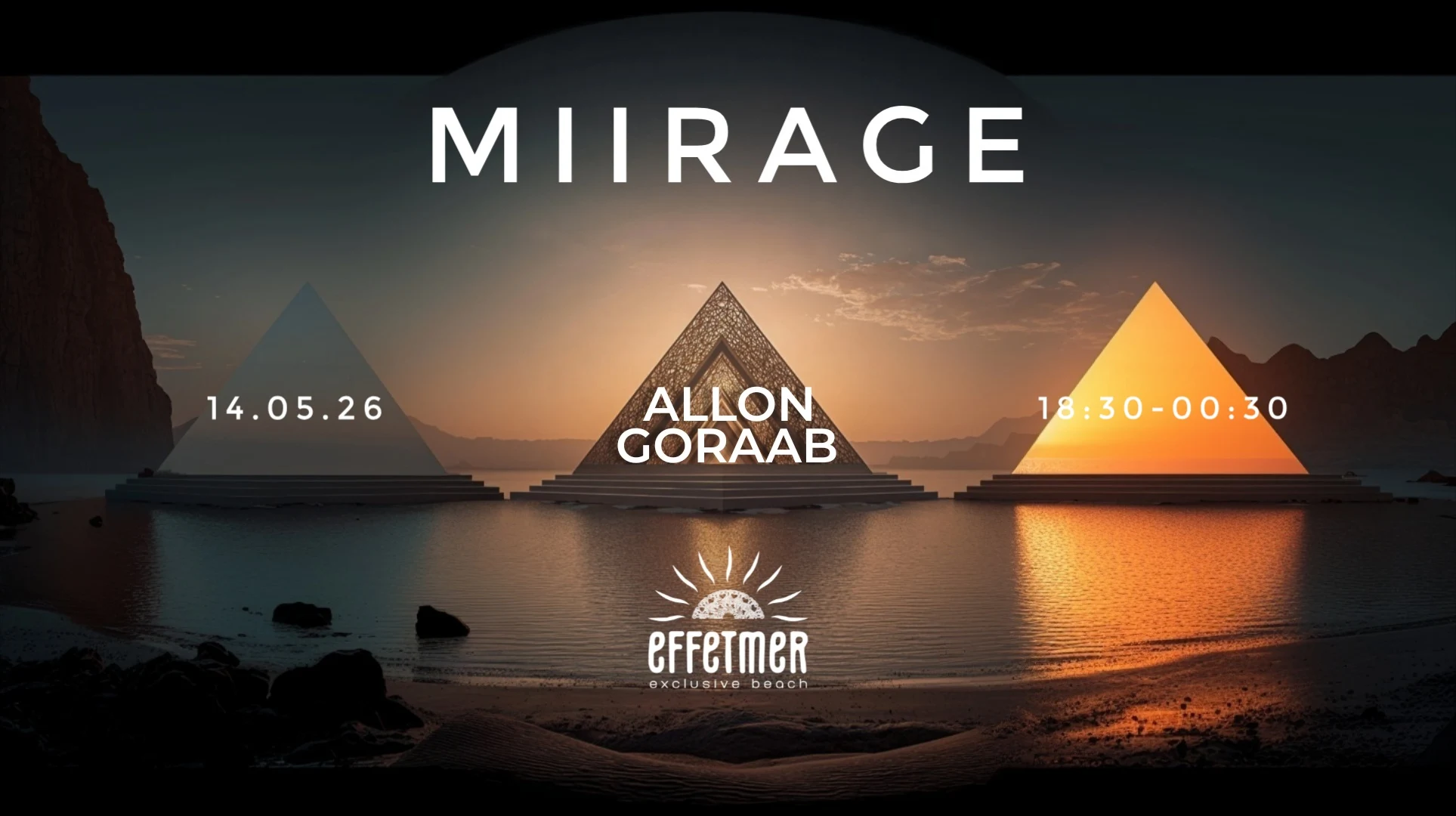 Miirage X Effet Mer 14.05 (Jour Férié)