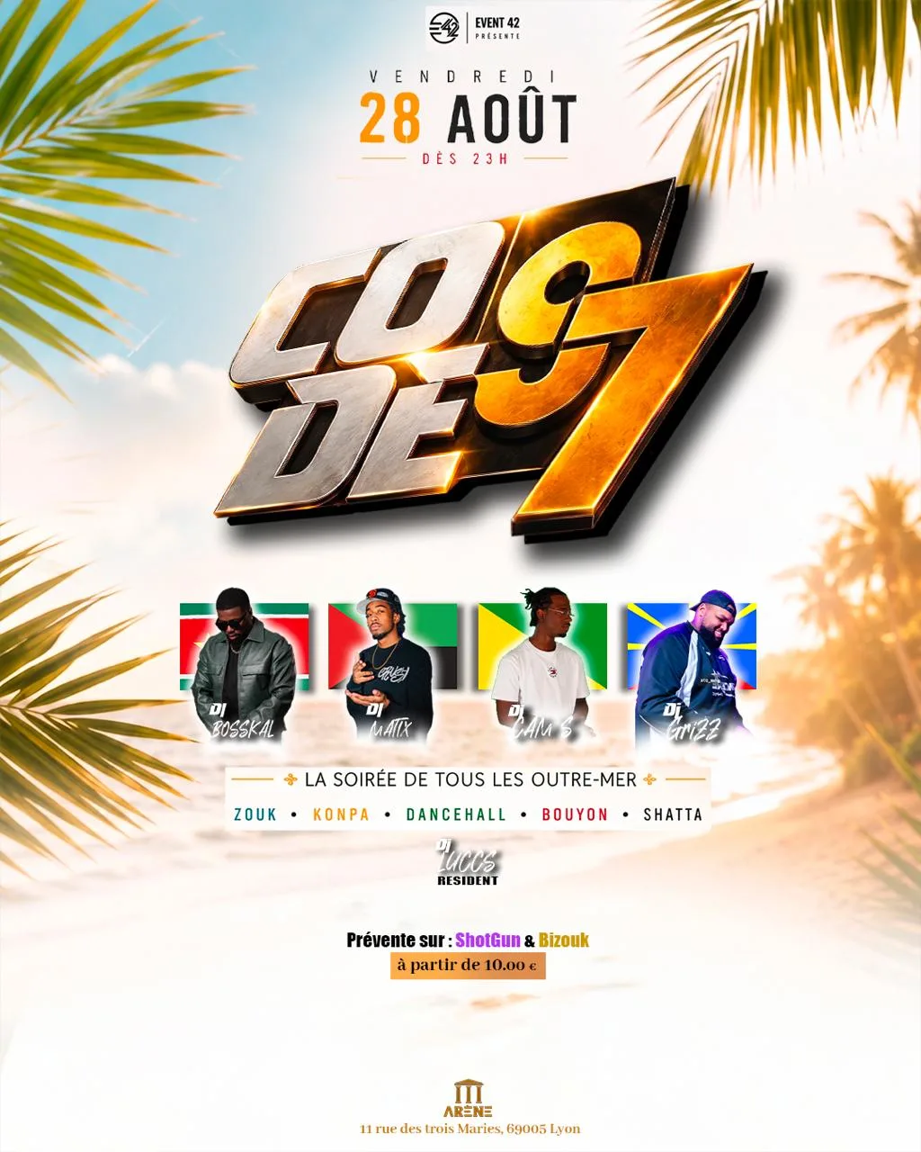 🔥 « Code 97 » Seconde Édition 🔥