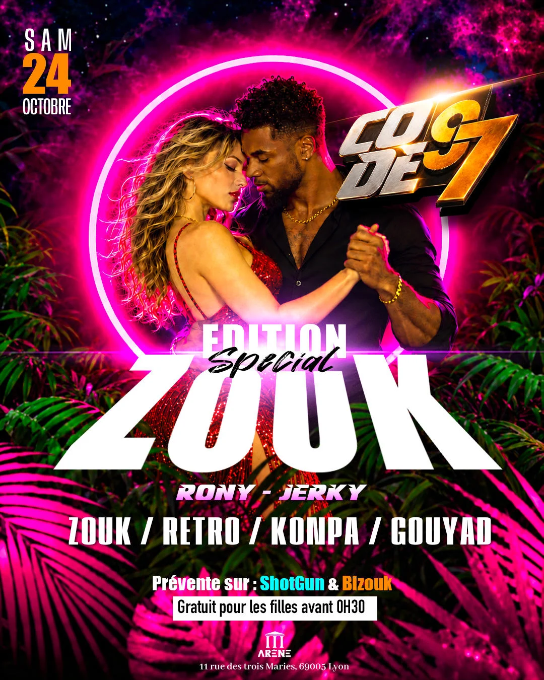 Code 97x Edition Zouk 🏝