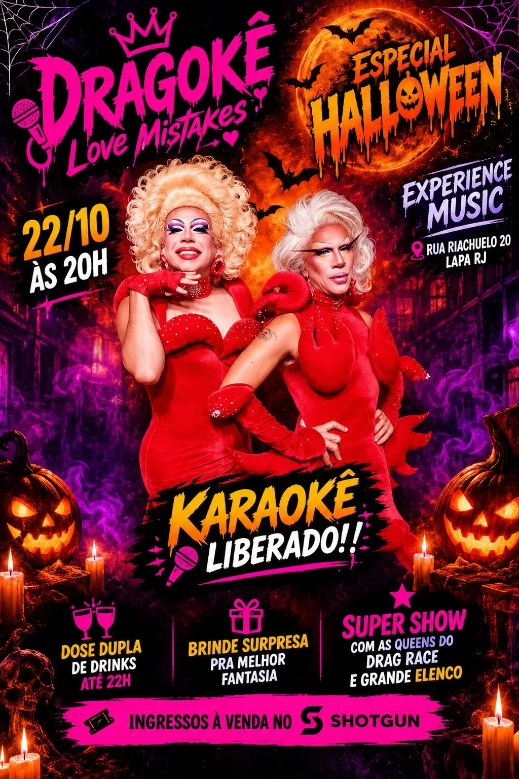 Dragokê Love Mistakes — Edição Especial De Halloween!