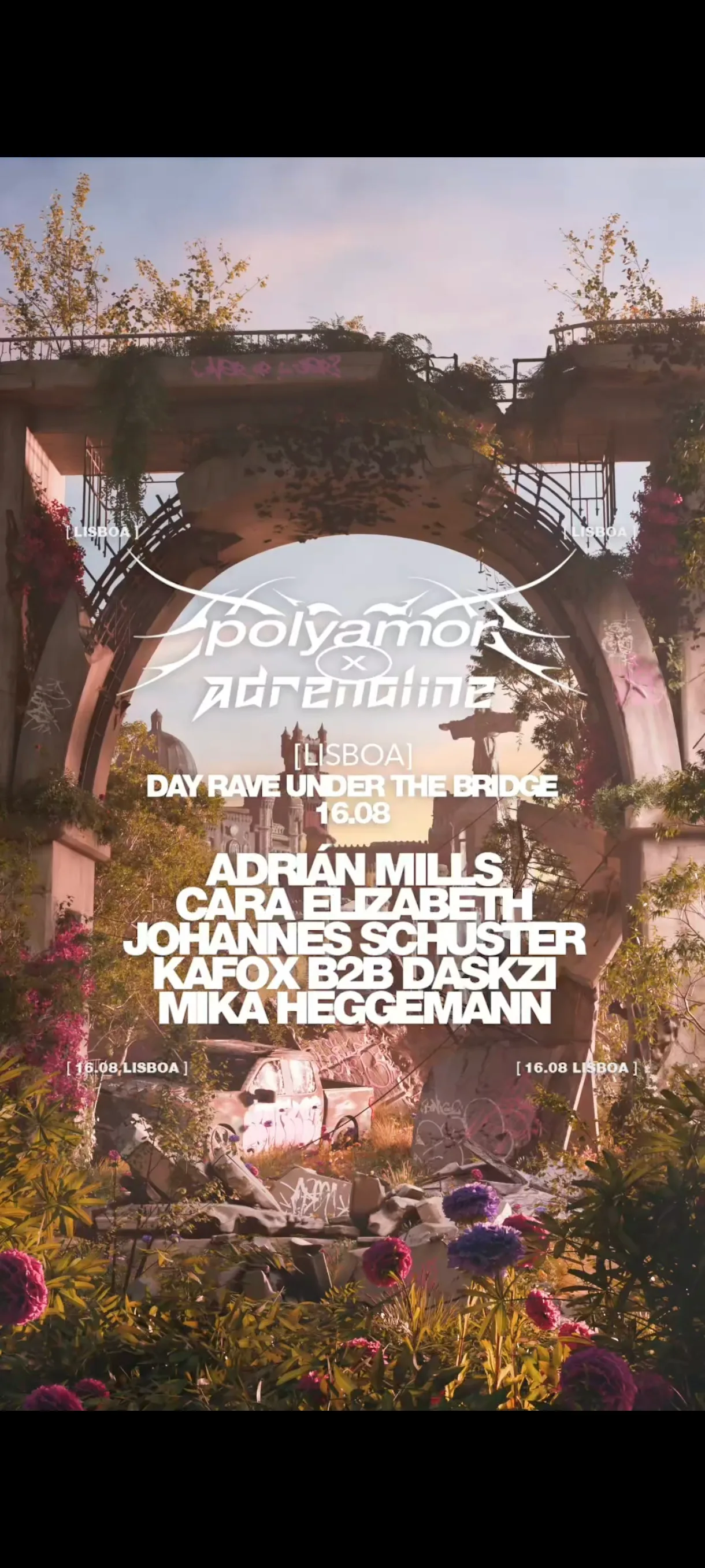 Adrenaline X Polyamor Day Rave Under The Bridge