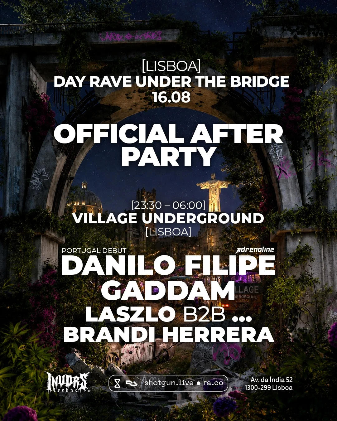 Official After Party Day Rave Under The Bridge