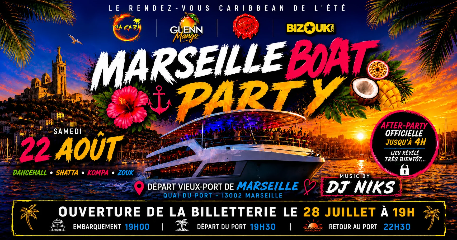 Marseille Boat Party + After