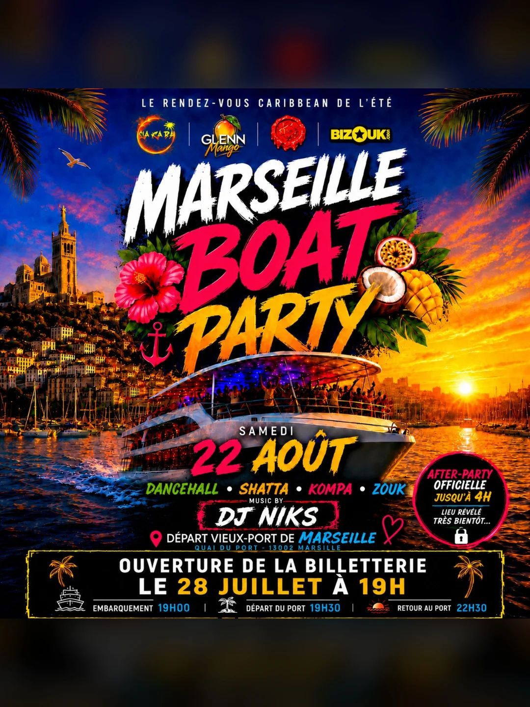 Marseille Boat Party + After