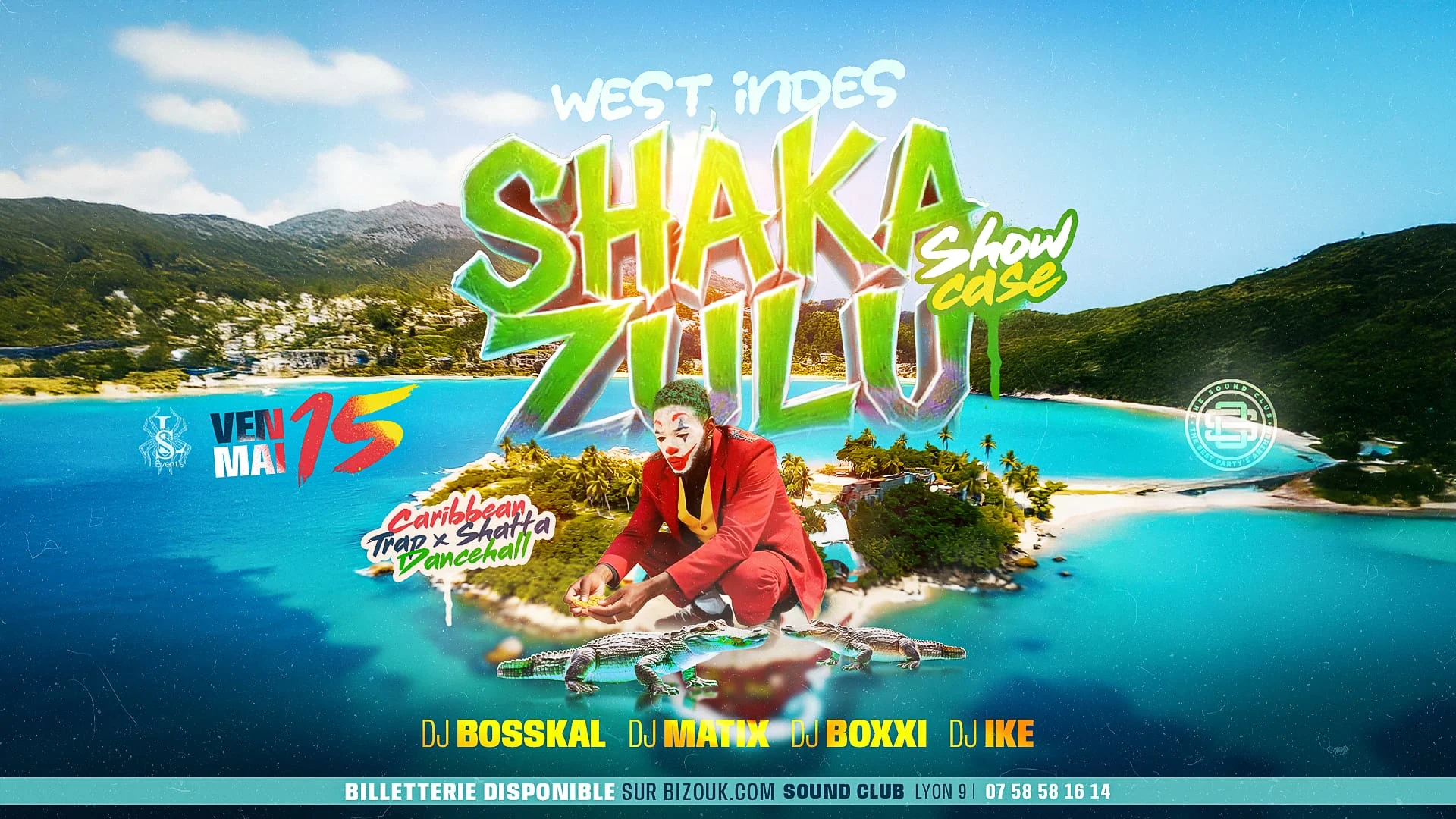 Shaka Zulu  En Show Case - West Indies