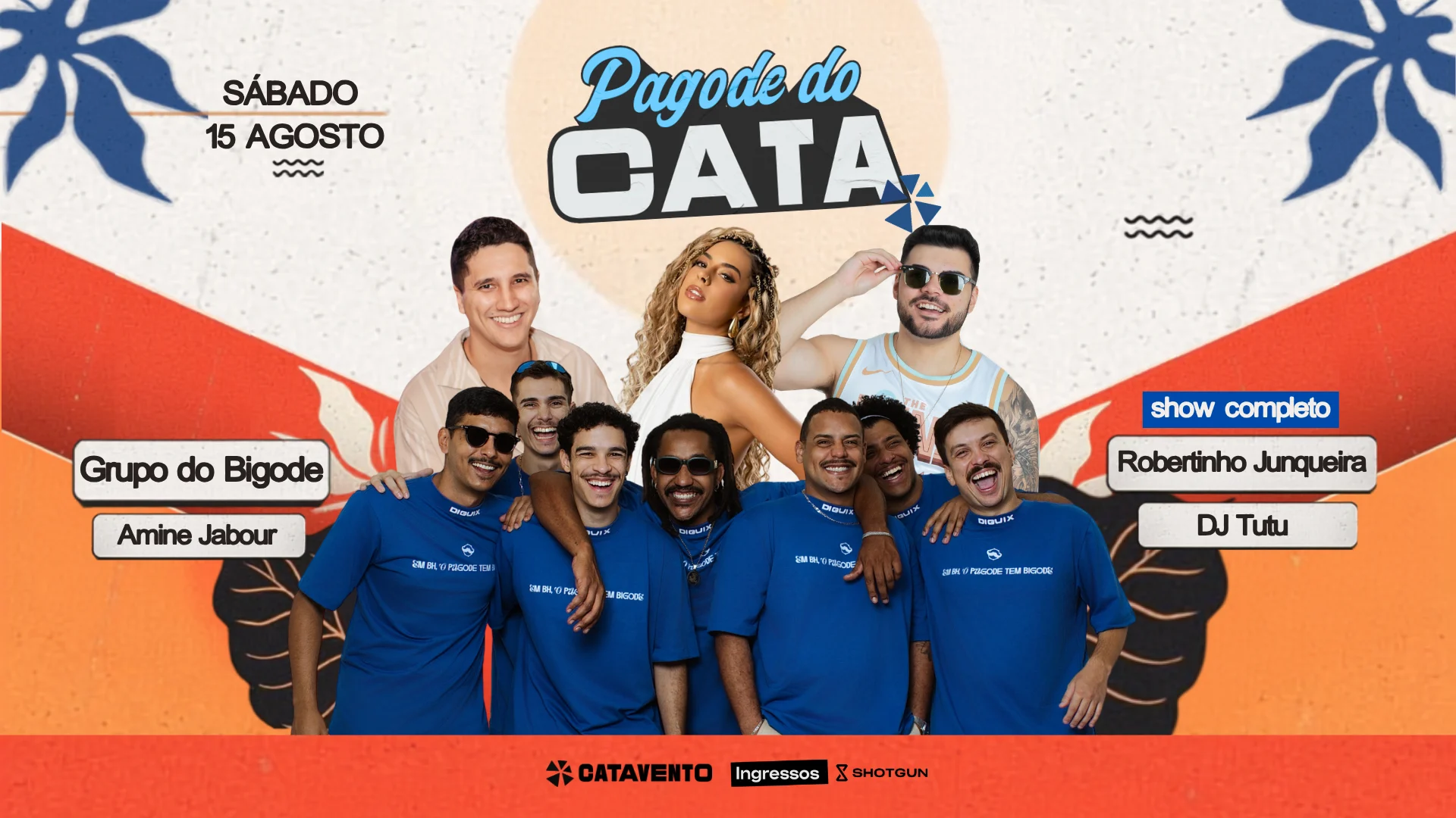 Pagode Do Cata - Grupo Do Bigode - Robertinho Junqueira