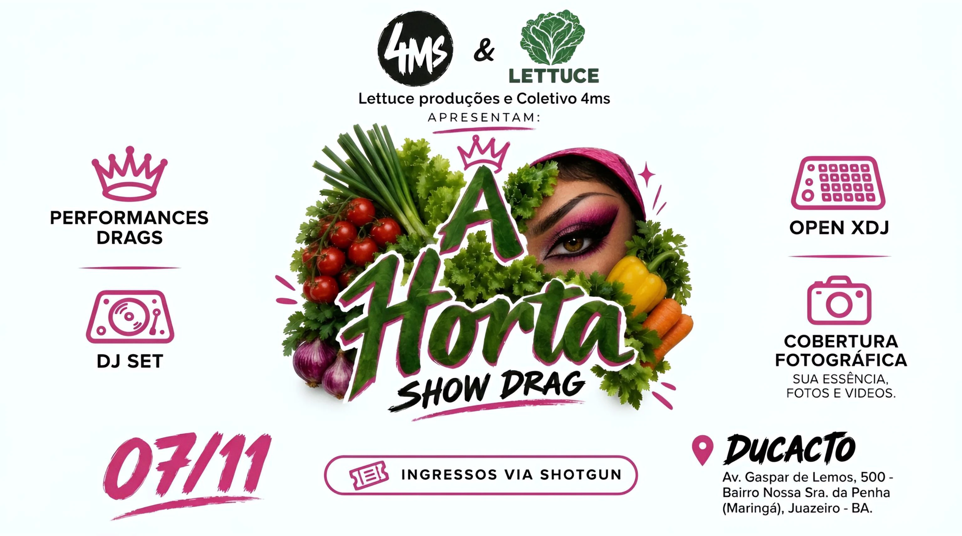 A Horta - Show Drag 🥗