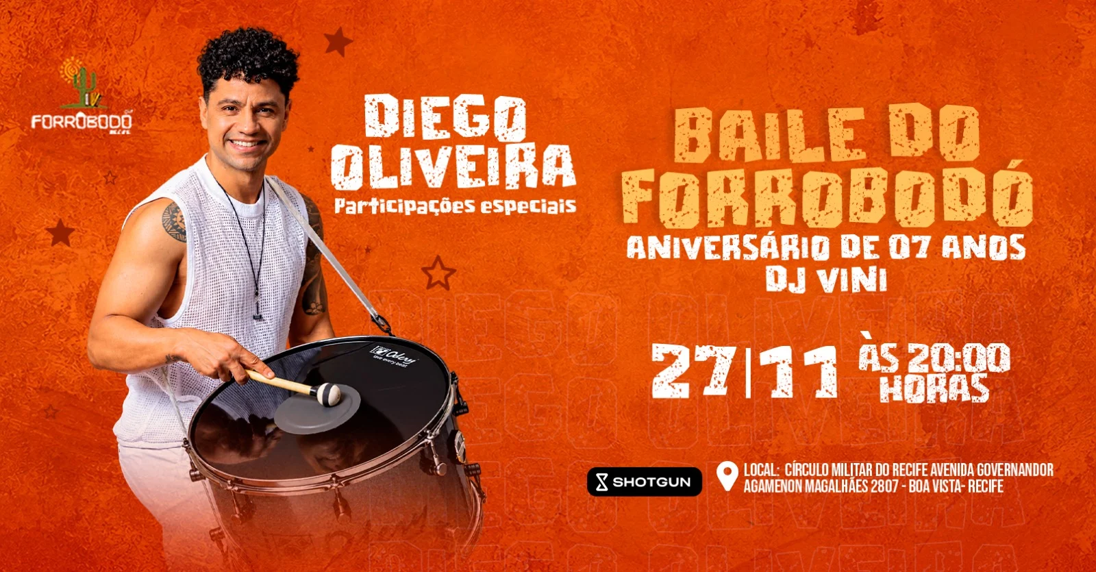 36° Baile Forrobodó - Aniversário 07 Anos