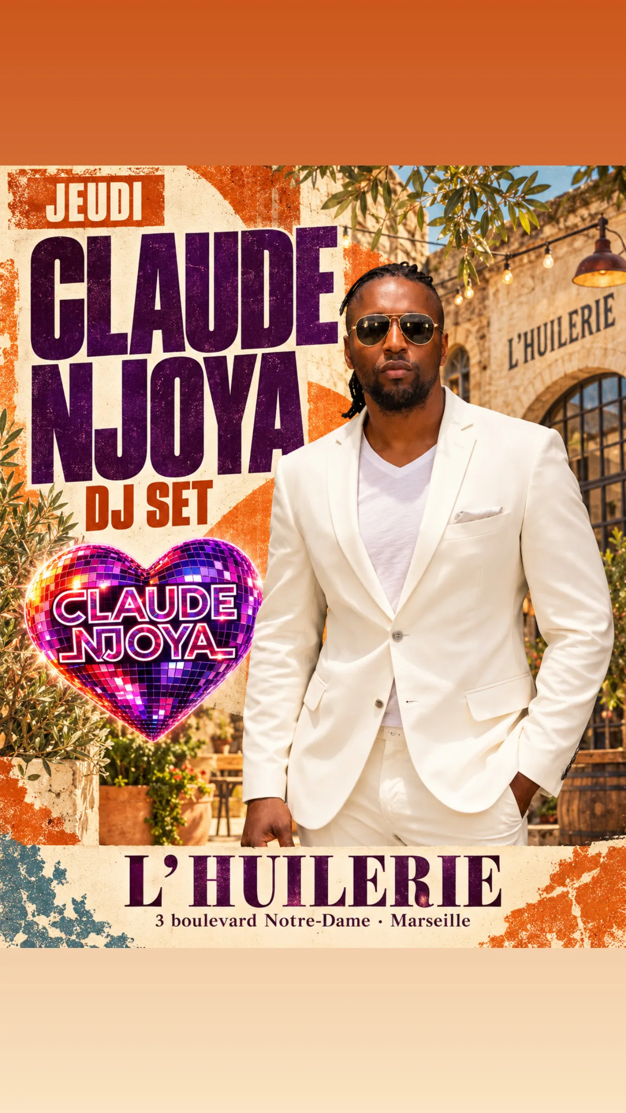 Claude Njoya X L'huilerie 15/10