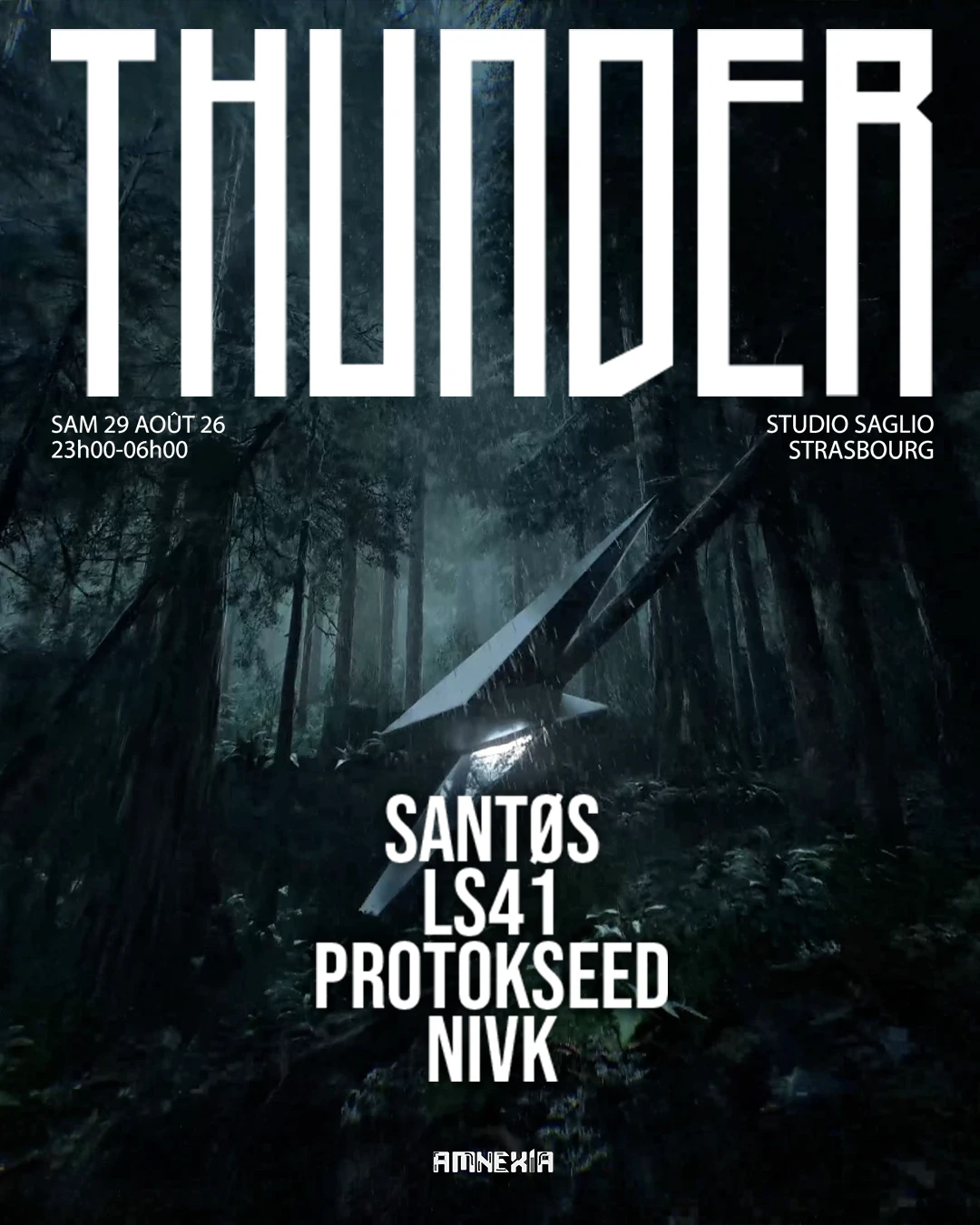 Thunder X Studio Saglio : Santøs, Ls41, Protokseed, Nivk