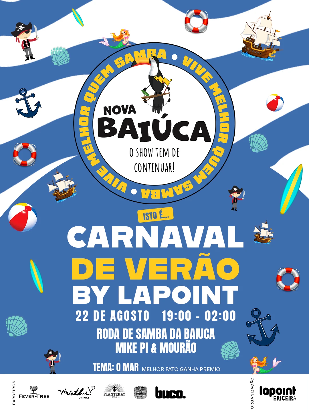 Carnaval De Verão By Lapoint Ericeira