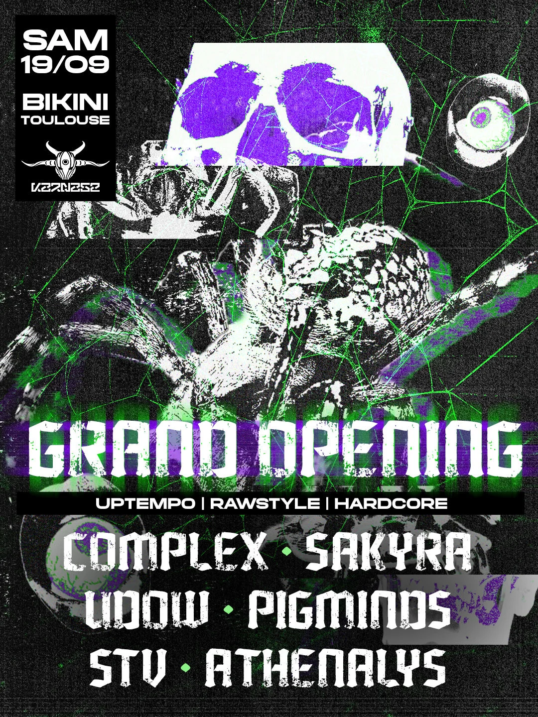 Grand Opening W/ Udow, Sakyra, Complex & More