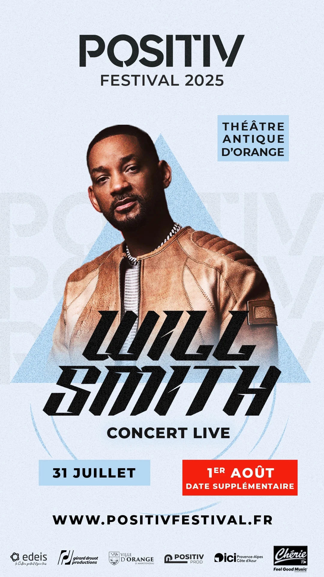 Will Smith - 31 Juillet 2025 - Positiv Festival, Orange
