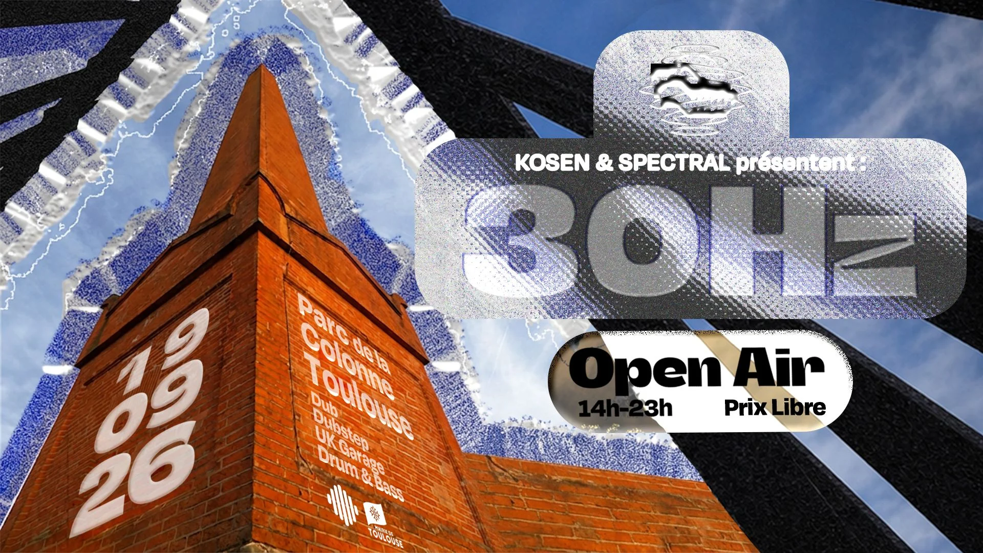 30hz Open Air  > Kosen X Spectral  (Prix Libre)