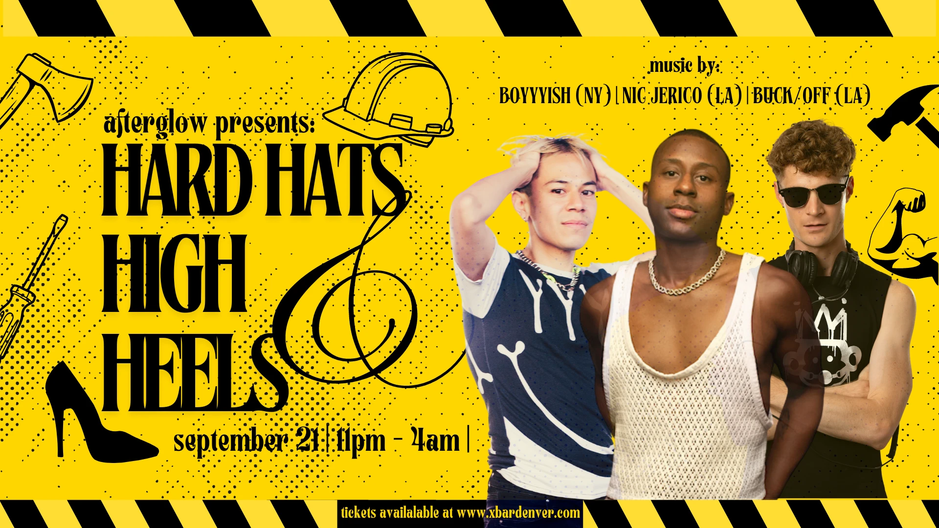 Afterglow Presents: Hard Hats & Heels