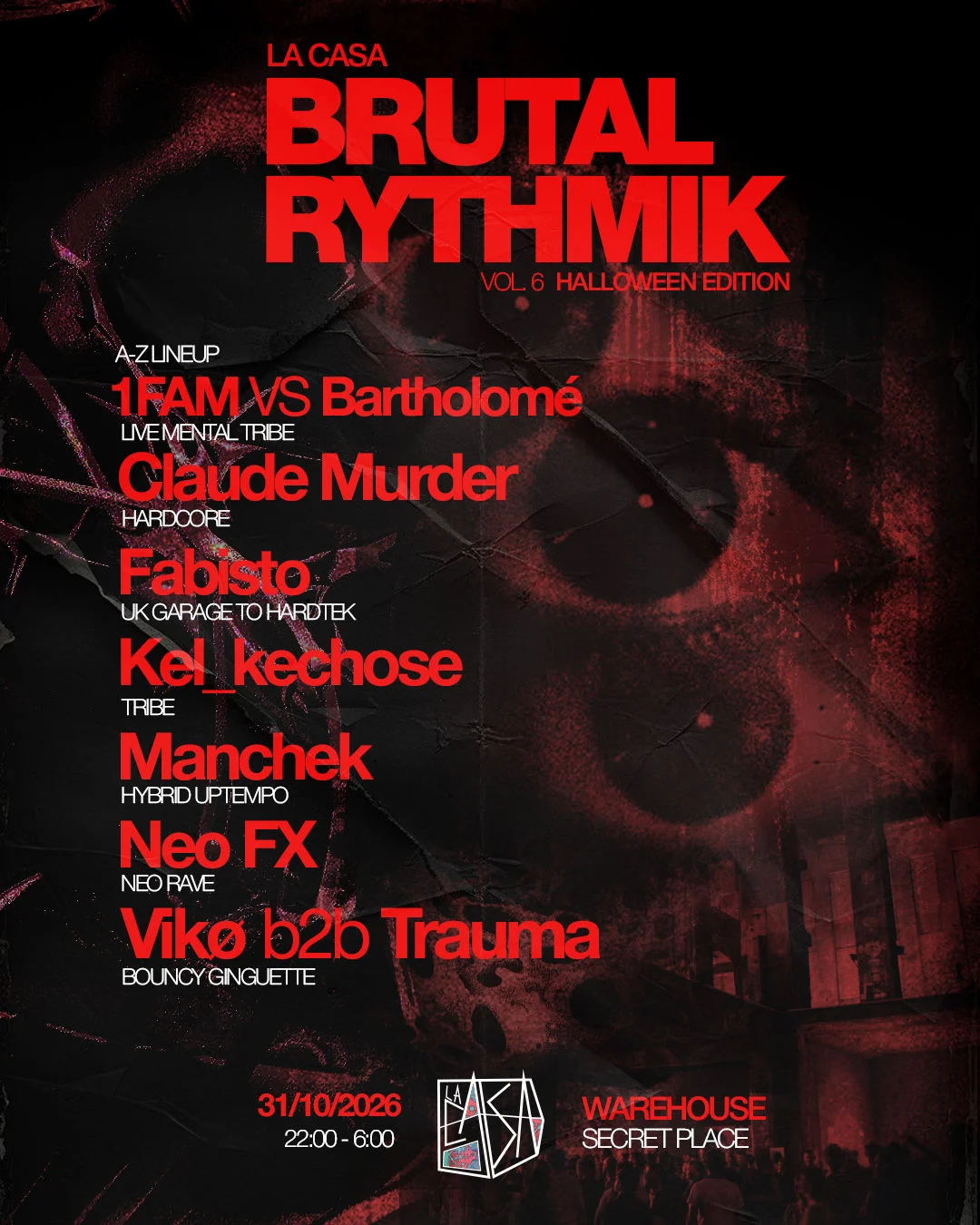 Brutal Rythmik 6 - Halloween Édition