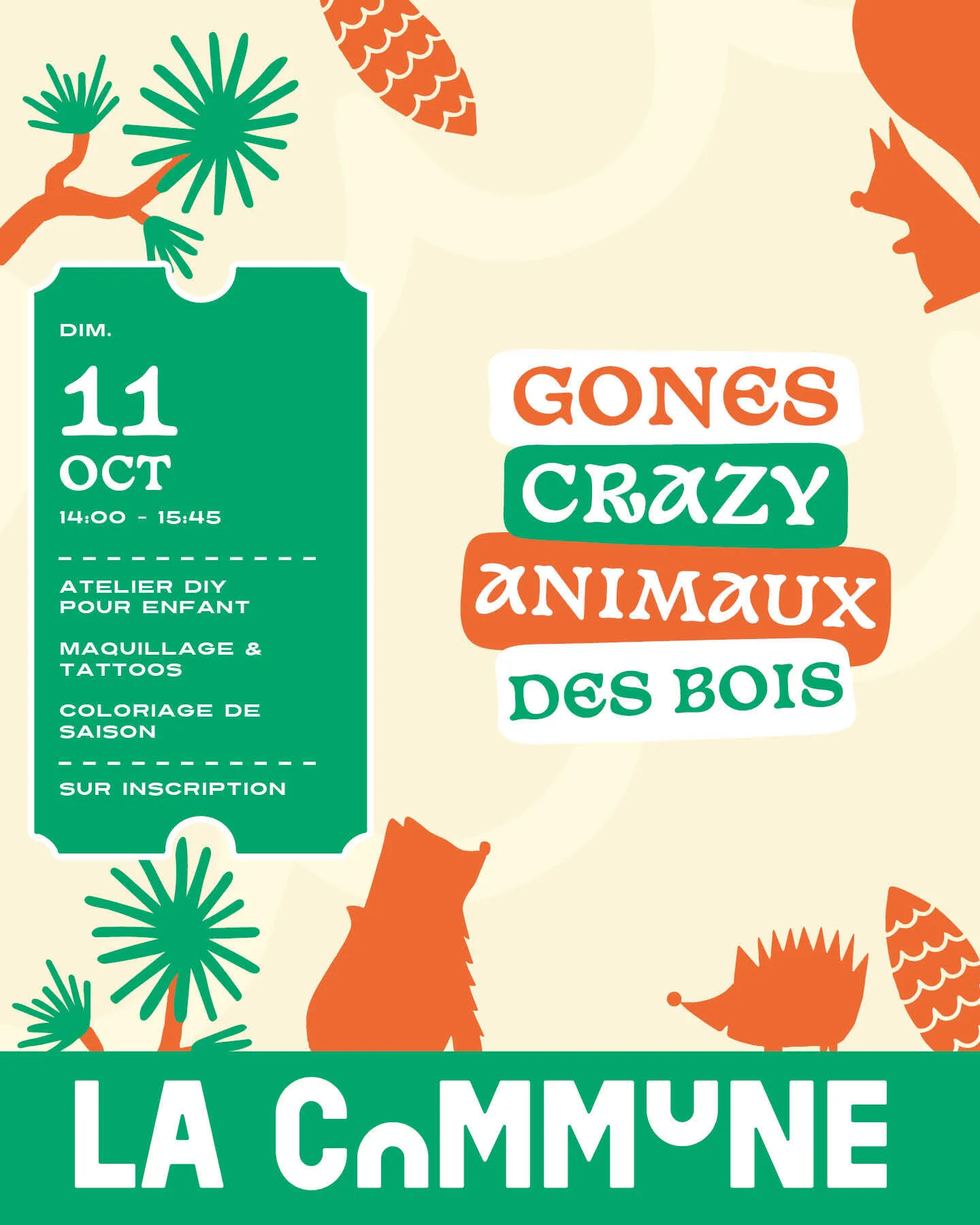 Gones Crazy - Animaux Des Bois