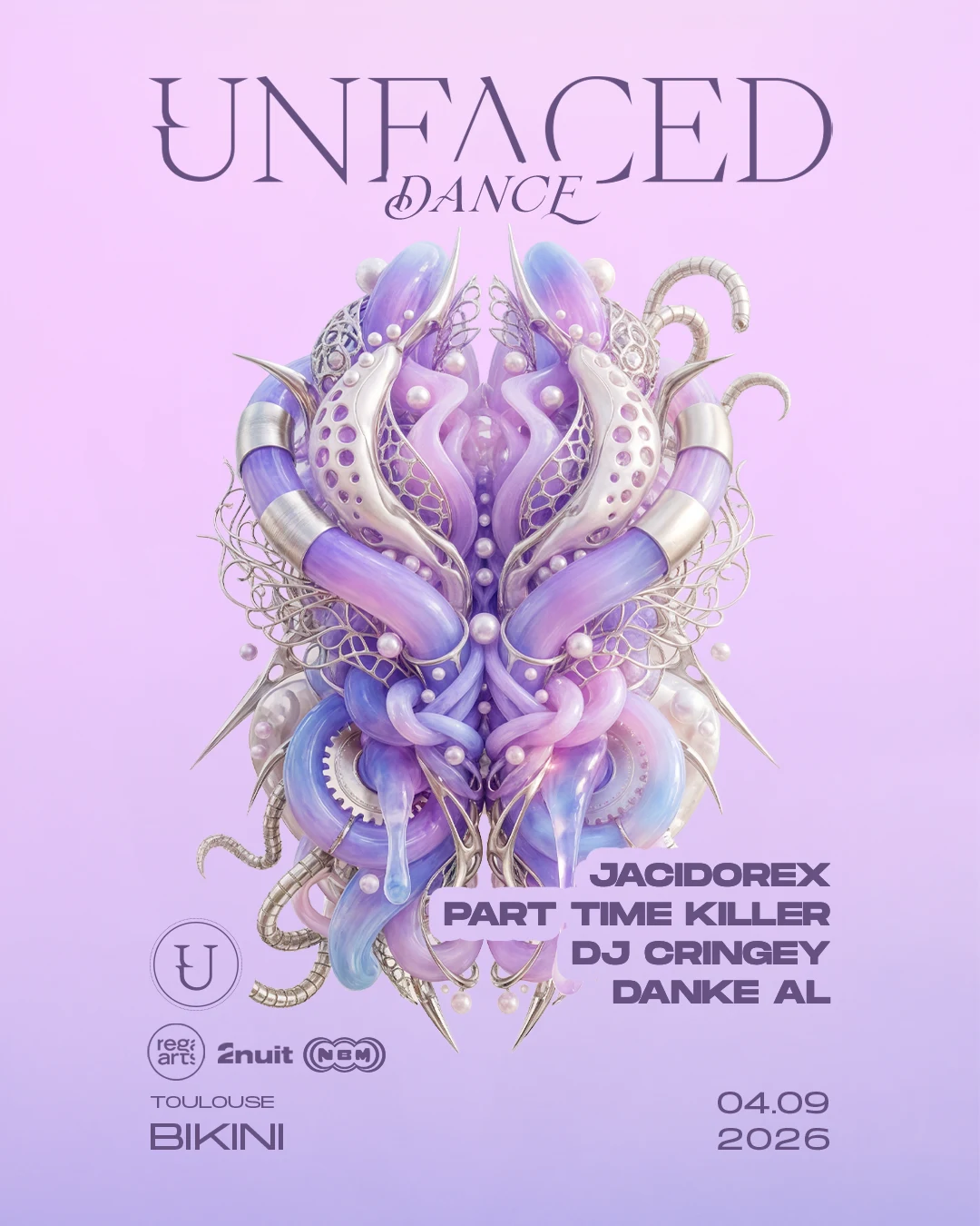 Unfaced : Jacidorex, Part Time Killer, Dj Cringey, Danke Al