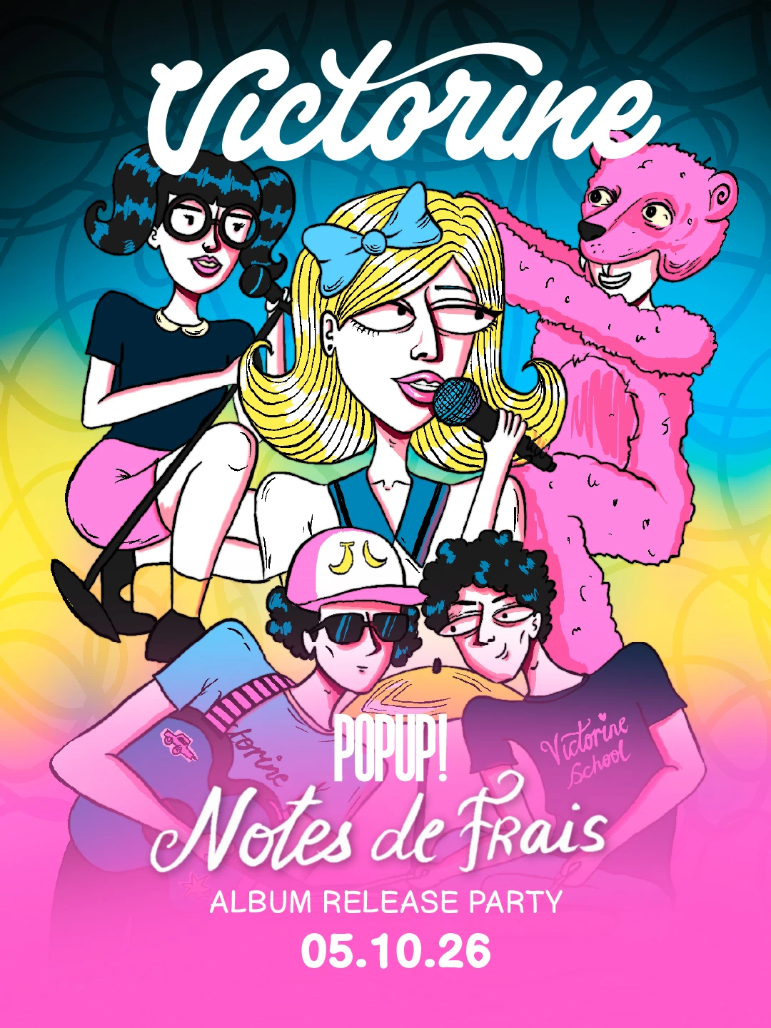 Victorine - Release Party 'notes De Frais'