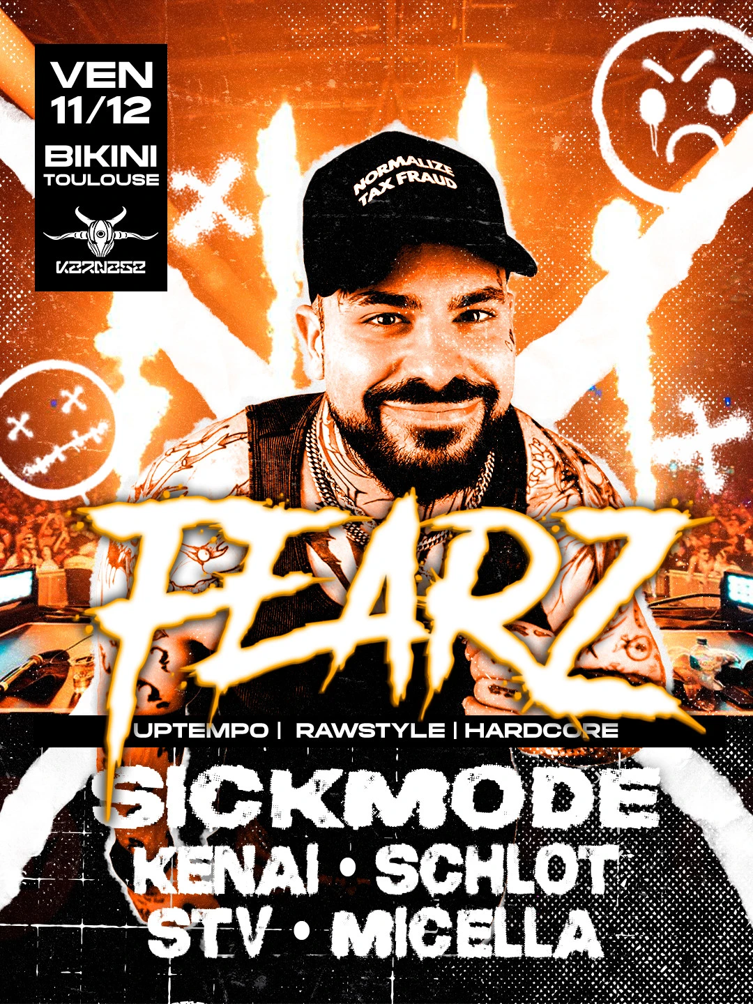 Fearz W/ Sickmode, Kenai, Schlot, Stv, Micella