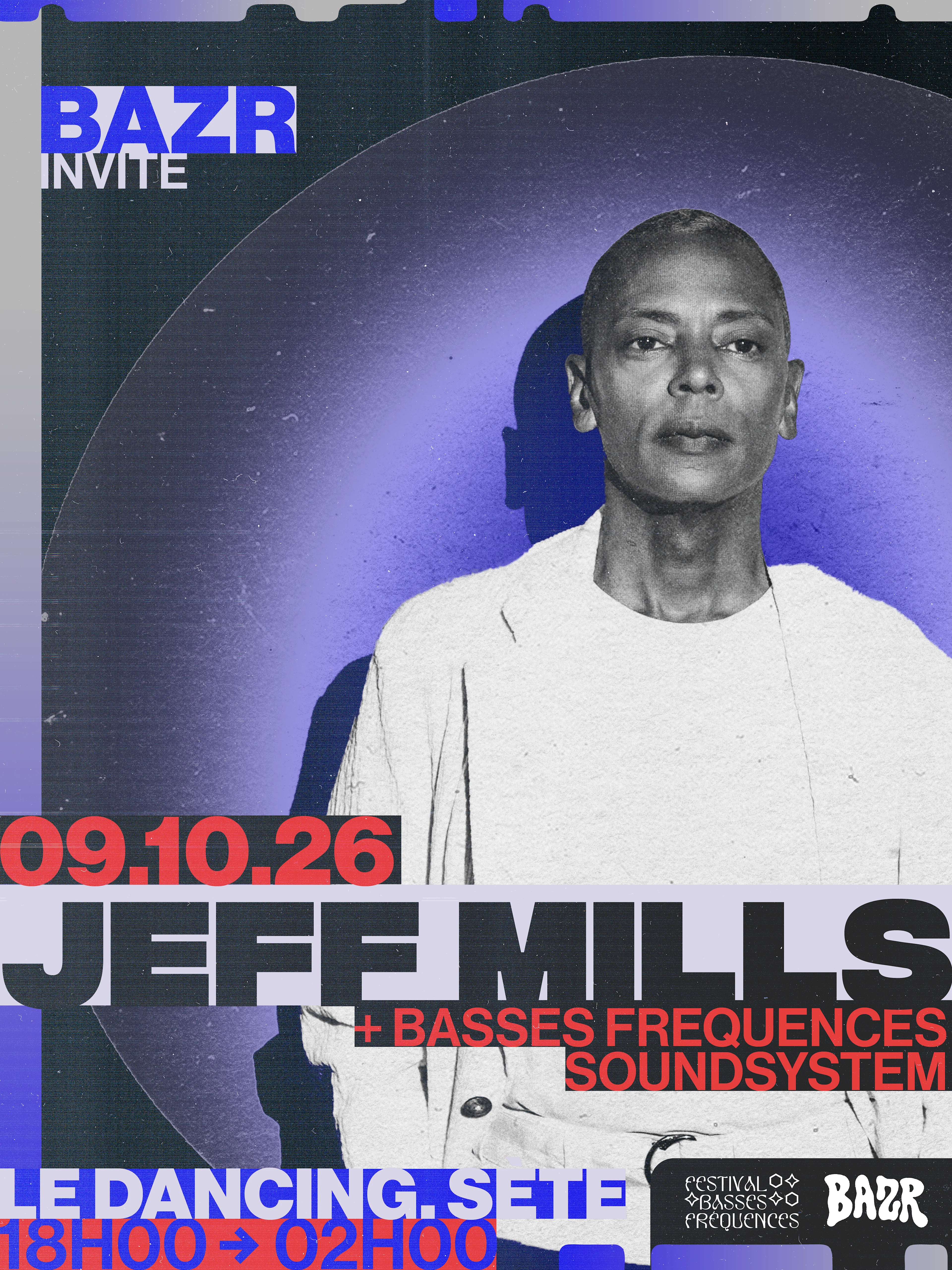 Jeff Mills X Basses Fréquences