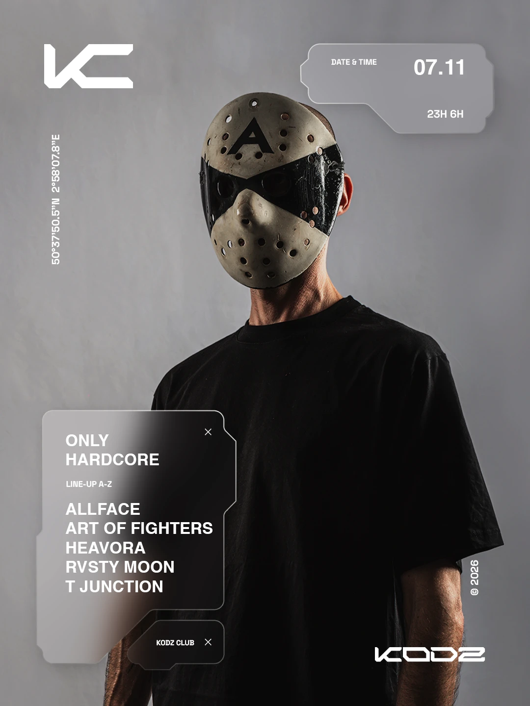 Kodz Presents Only Hardcore : Art Of Fighters, Rvsty Moon...