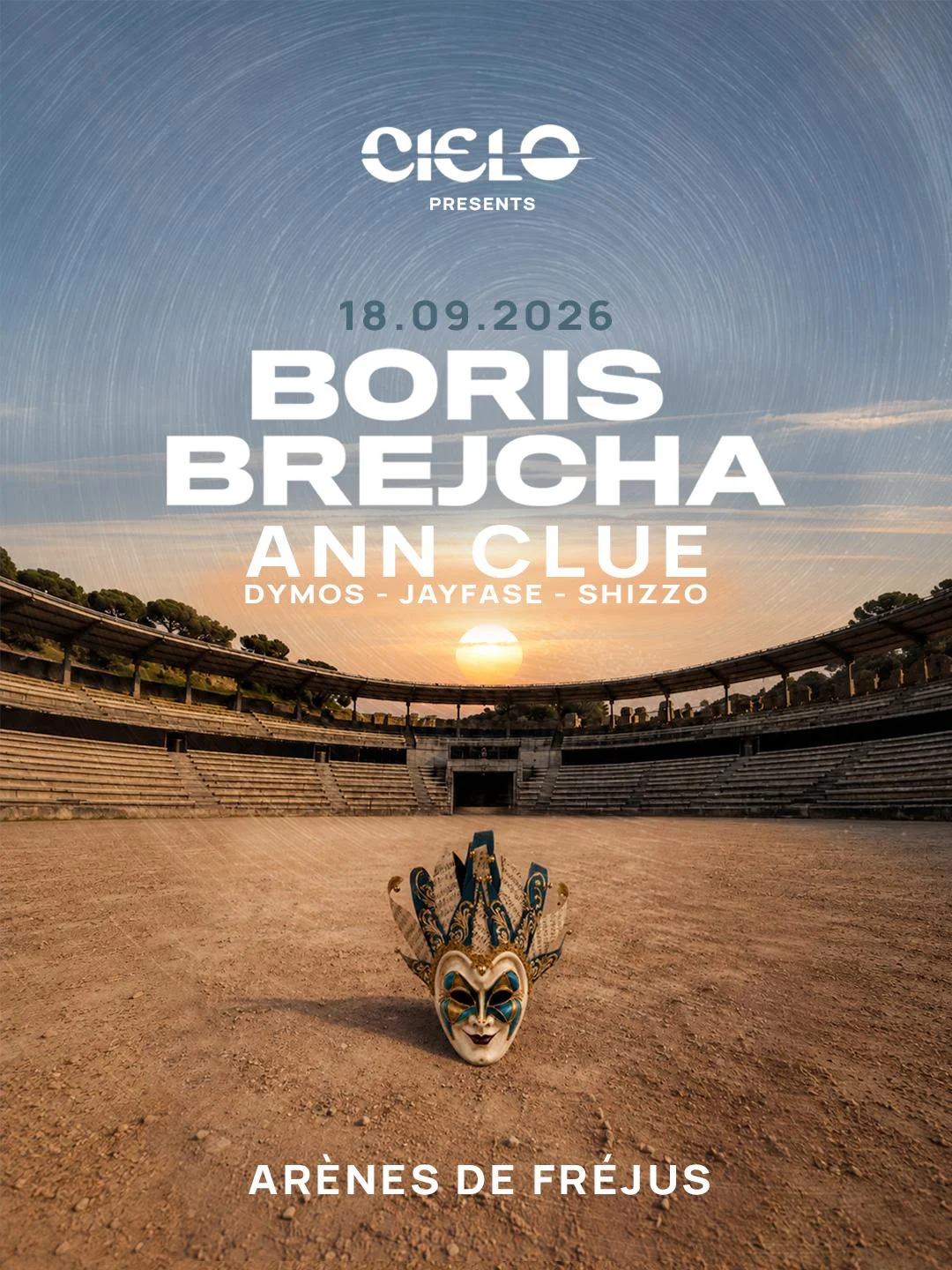 Cielo Presents : Boris Brejcha | Arènes De Fréjus