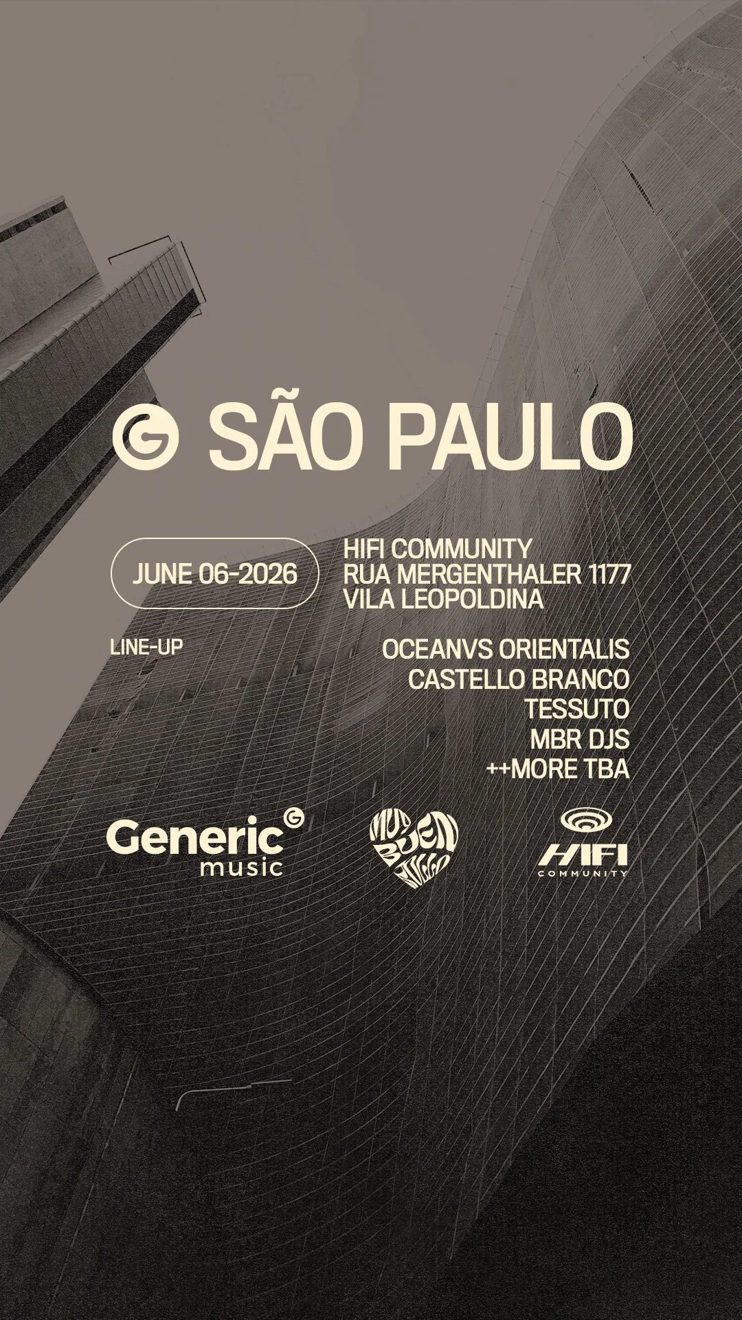 Mbr Apresenta Generic Music Istanbul C/ Oceanvs Orientalis