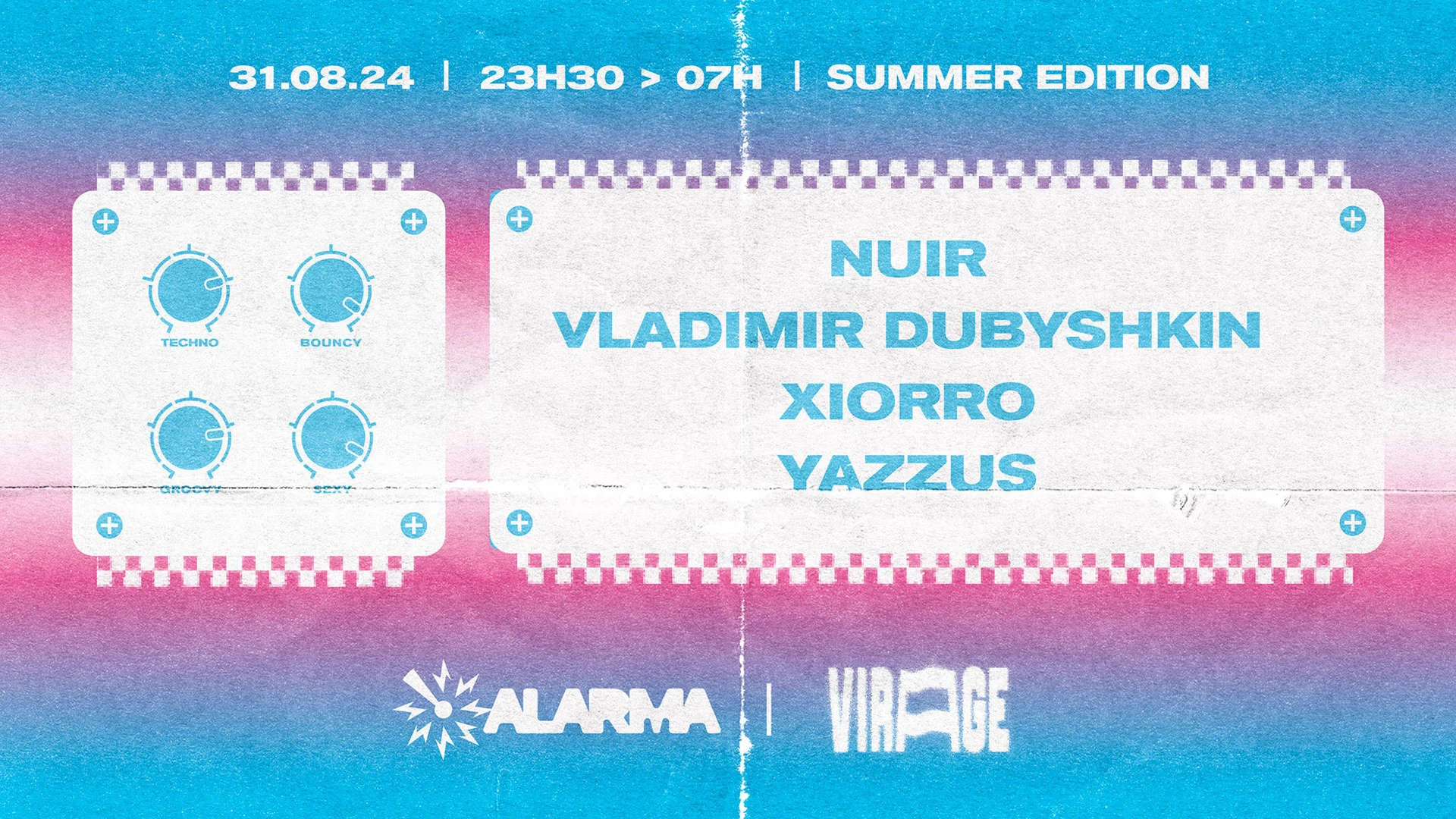 Alarma : Vladimir Dubyshkin [Live], Xiorro, Yazzus, Nuir