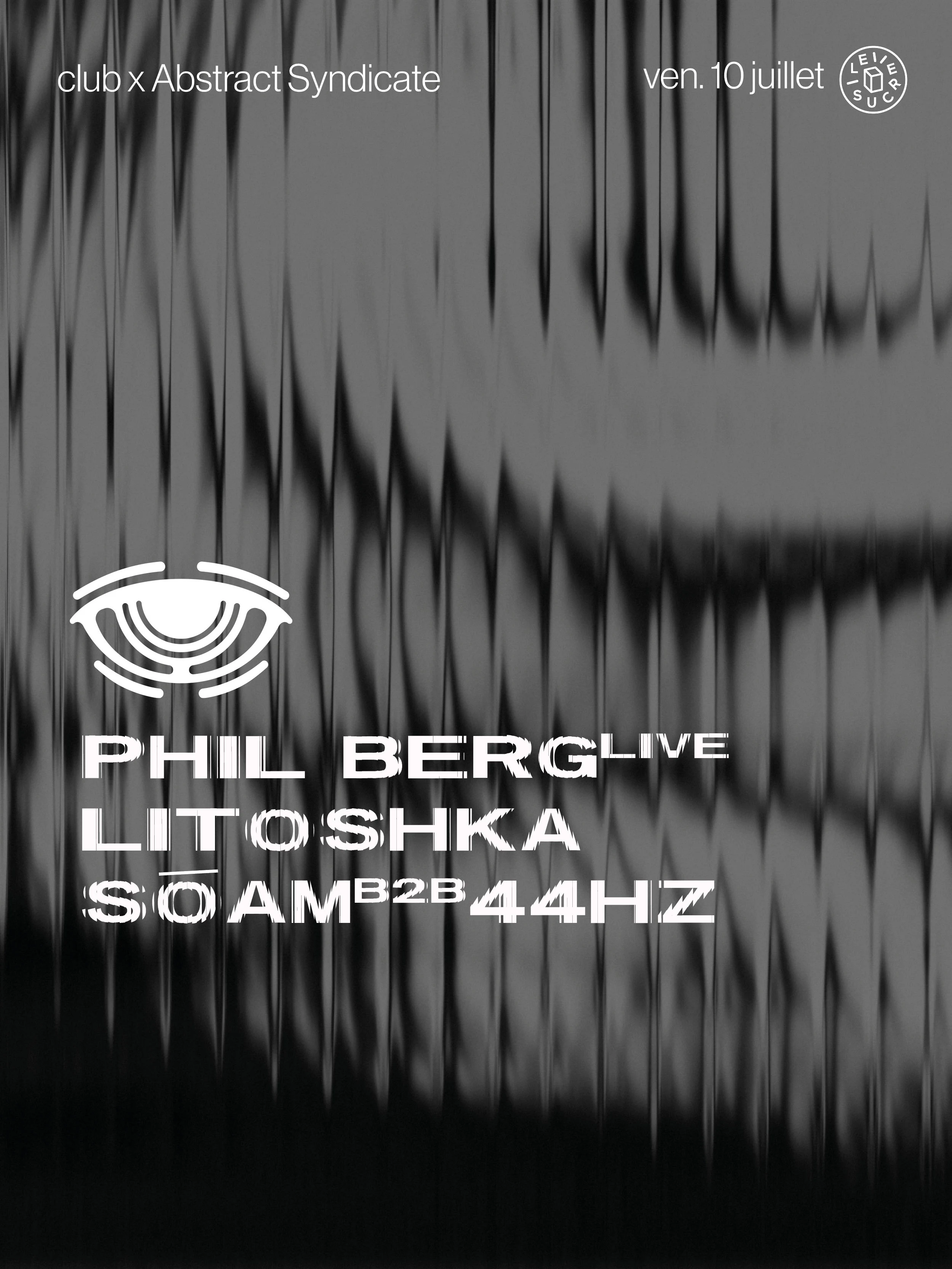 Club X Abstract Syndicate W/ Phil Berg (Live), Soam B2b 44hz