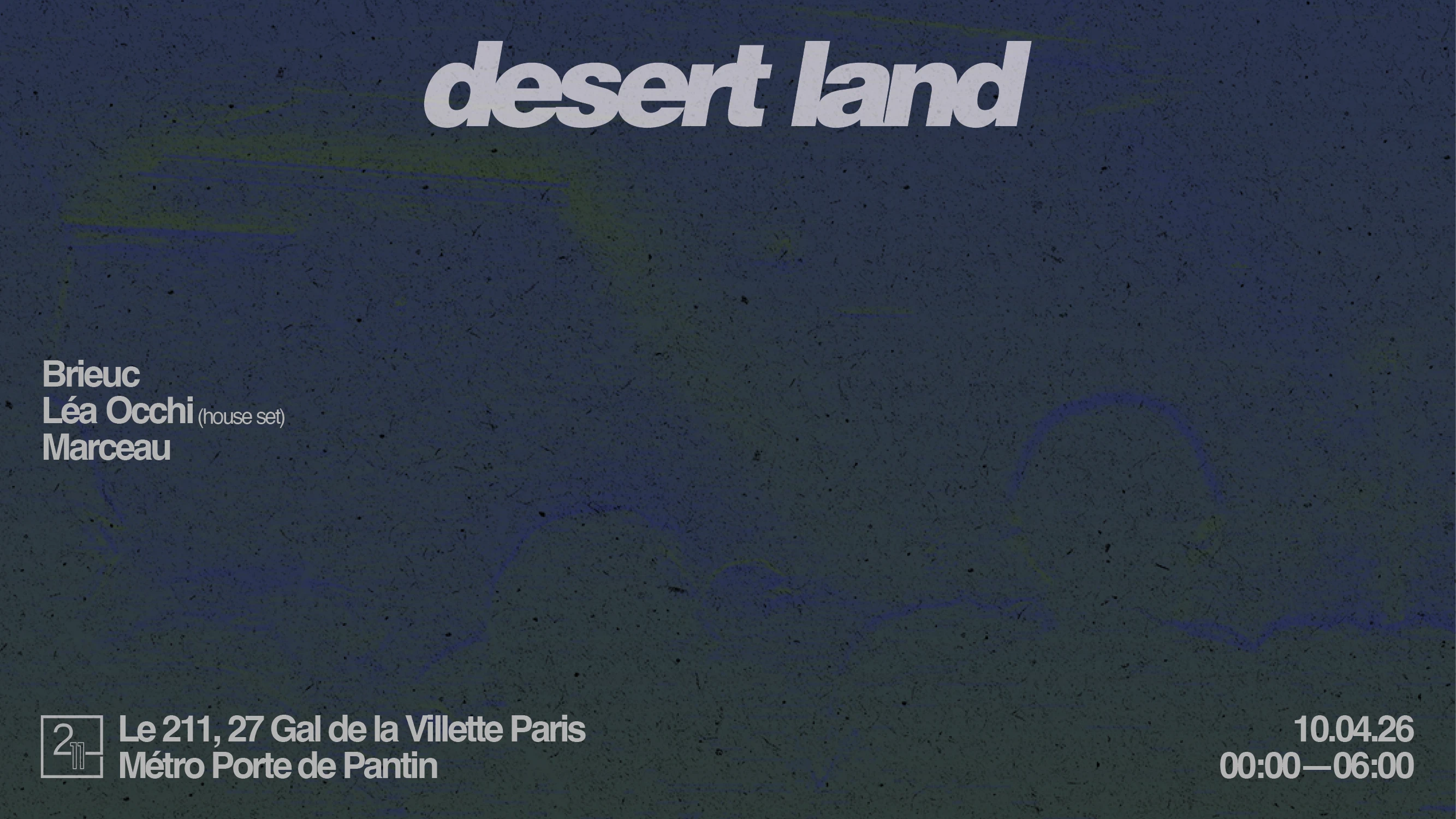 Desert Land Invite Lea Occhi