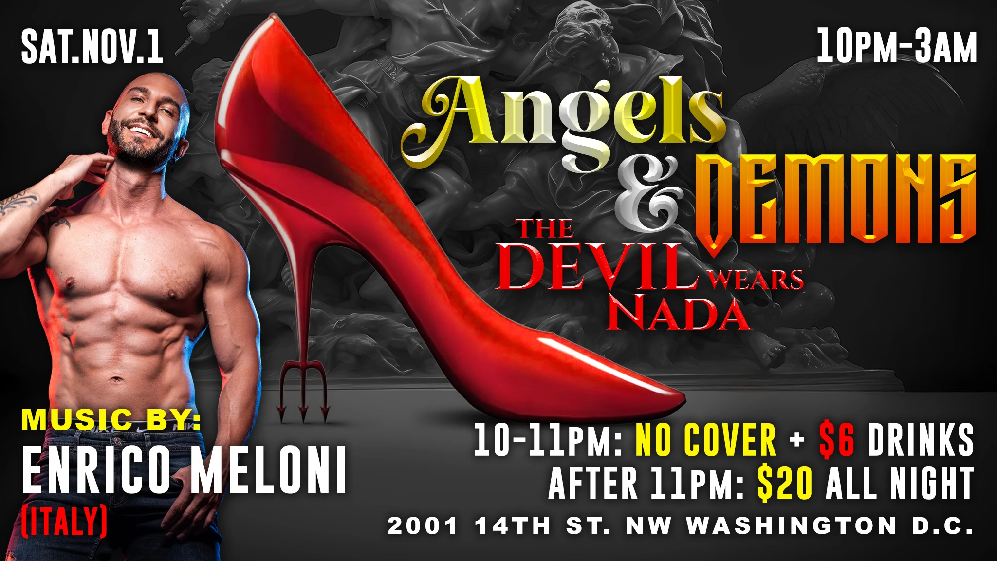 Angels & Demons: The Devil Wears Nada - Enrico Meloni (Rome)