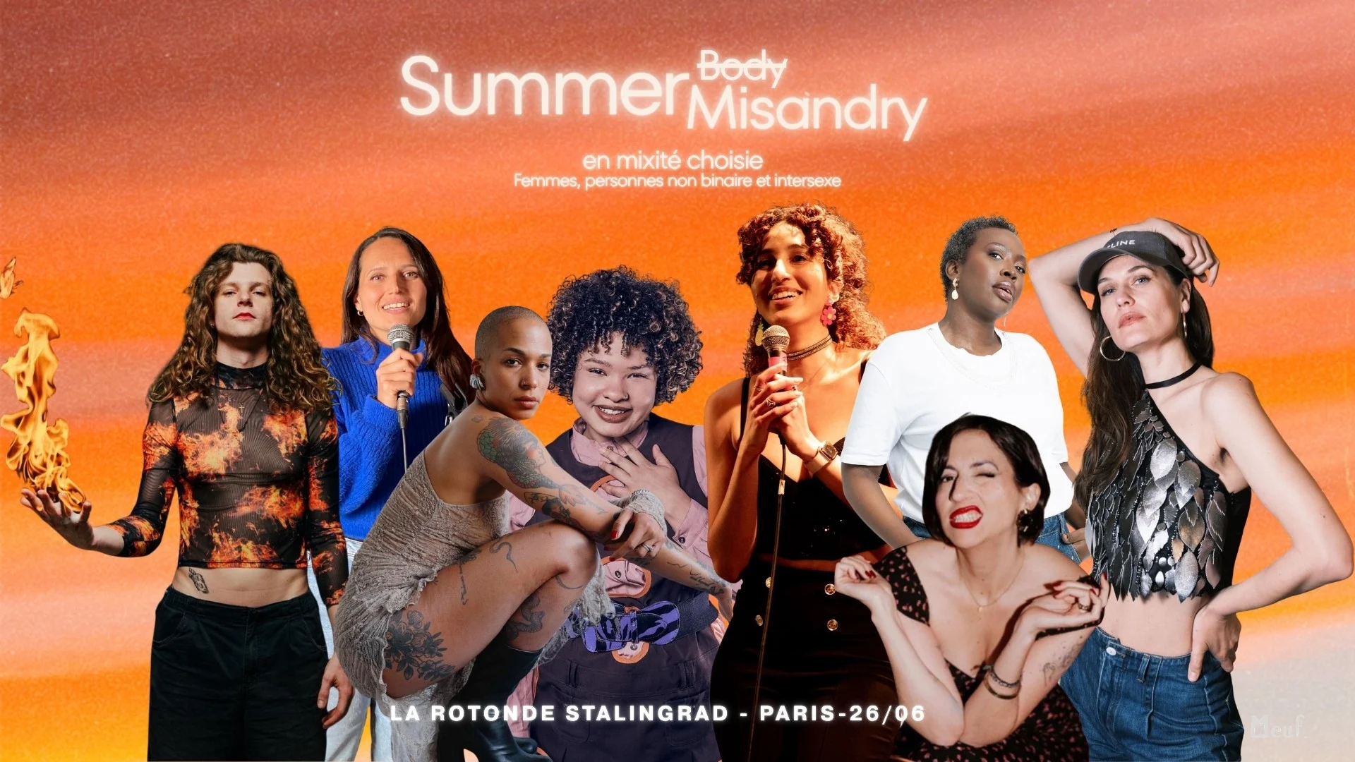 Meuf : Summer Misandry - Free Admission !