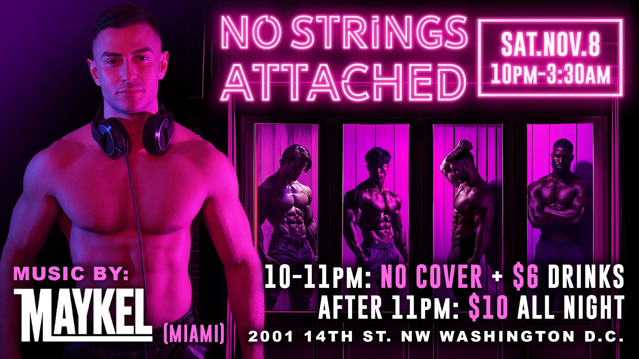 No Strings Attached With Maykel (Miami)