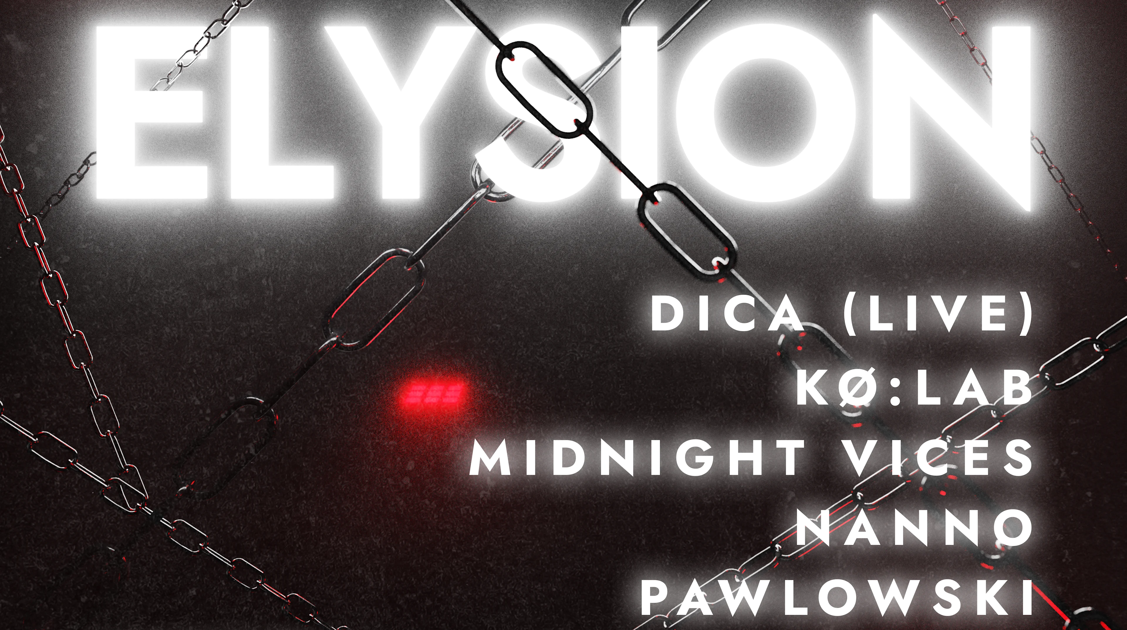 Elysion/With Midnight Vices, Pawlowski, Dica, Kø:Lab And More