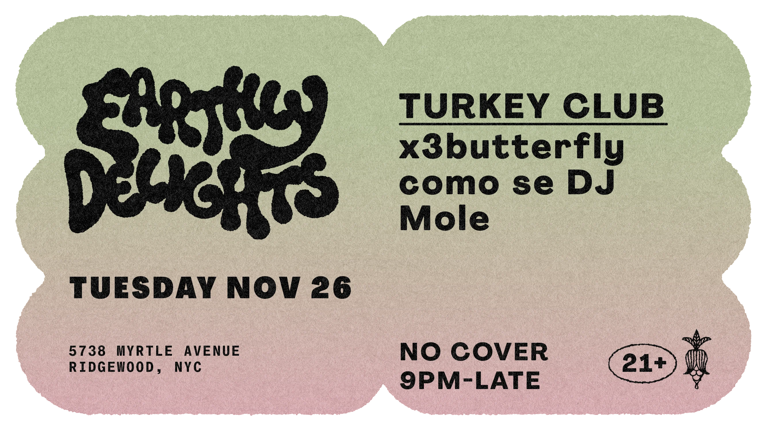 Turkey Club | X3butterfly, Como Se Dj, Mole