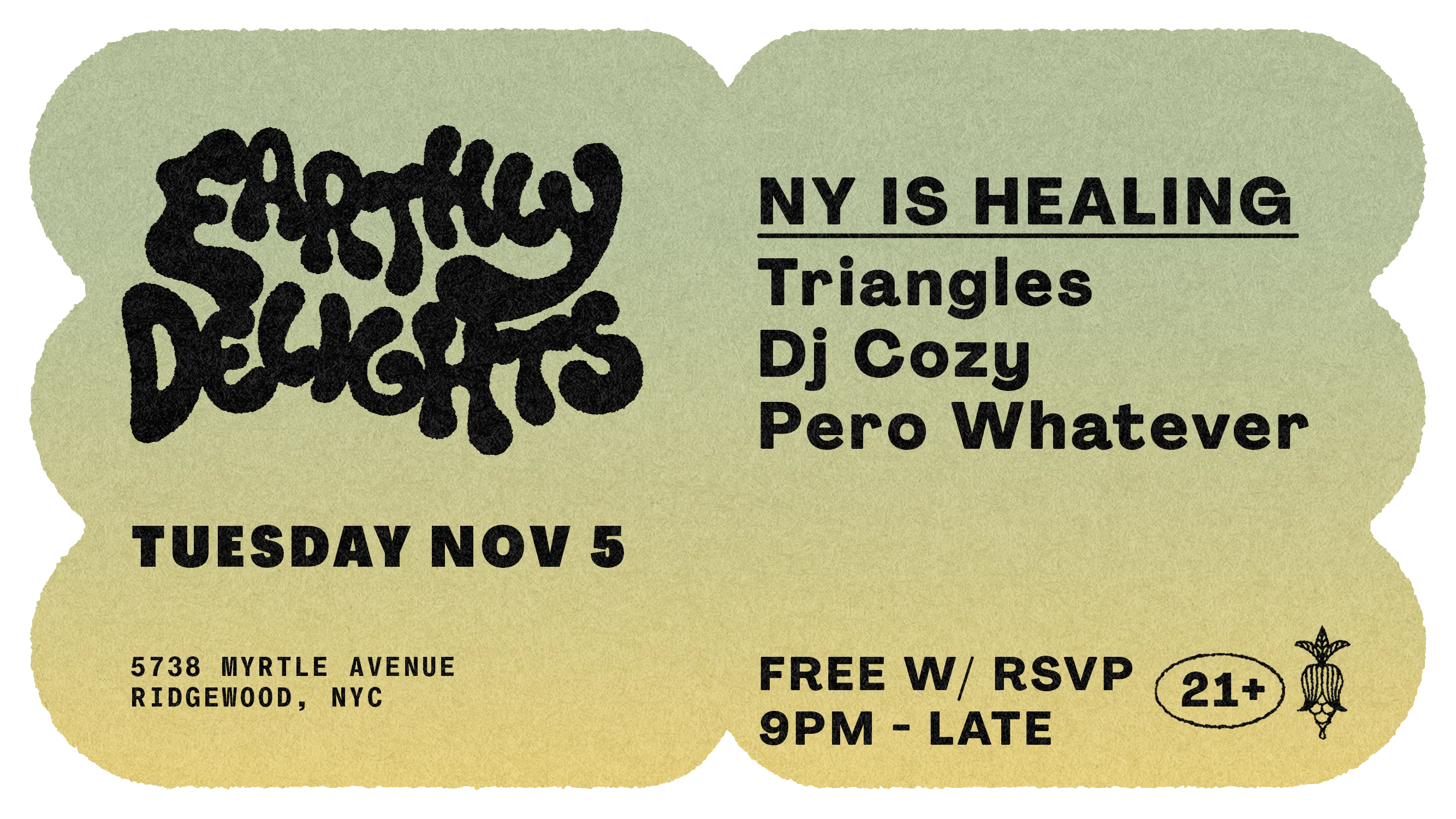 Ny Is Healing | Triangles, Dj Cozy, Pero Whatever