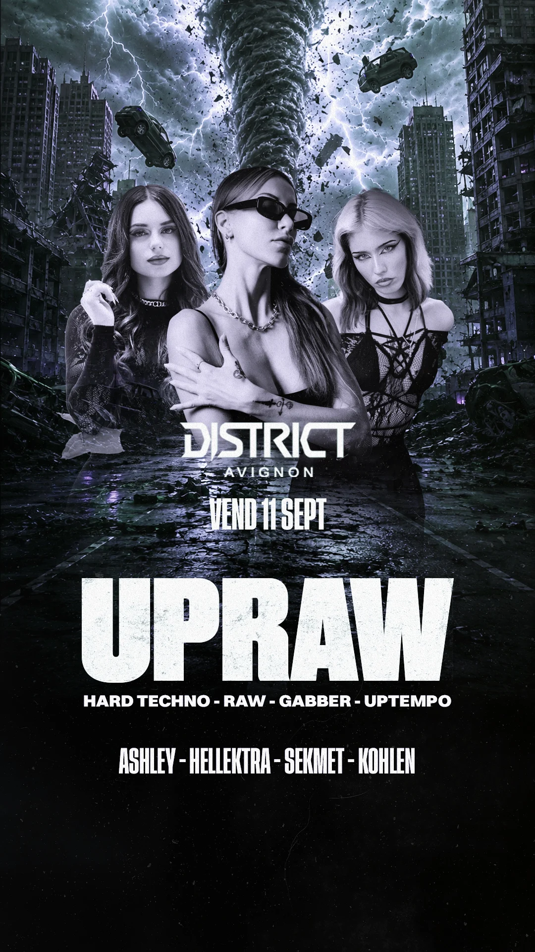 Upraw : Ashley + Hellektra + Sekmet + Kohlen