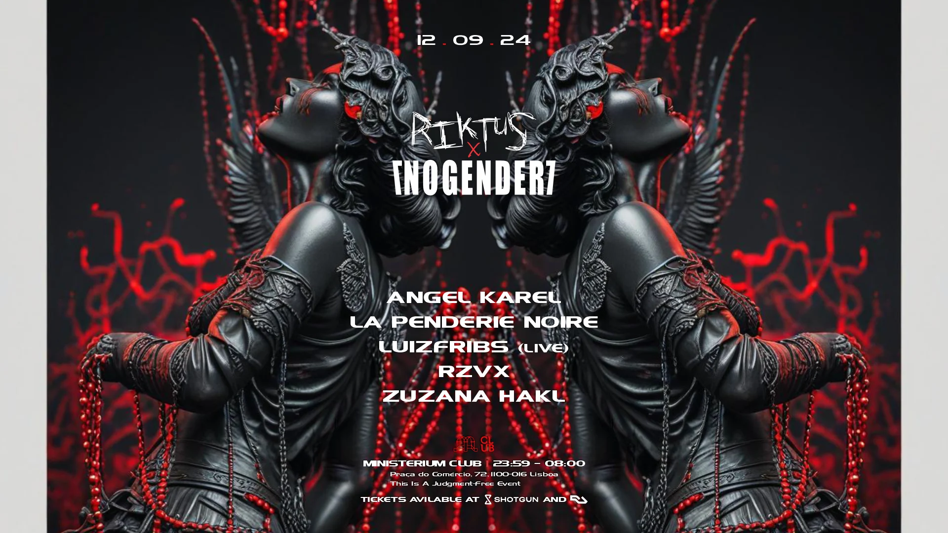 Riktus X Nogender With Angel Karel And La Penderie Noire