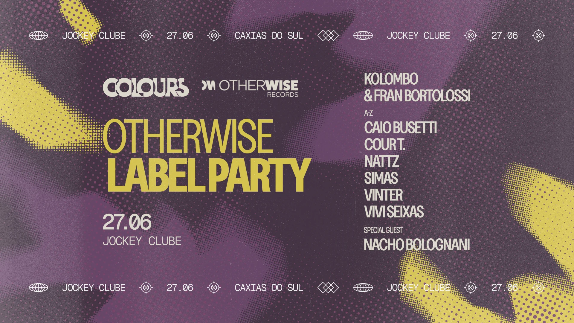 Colours Apresenta Otherwise Label Party