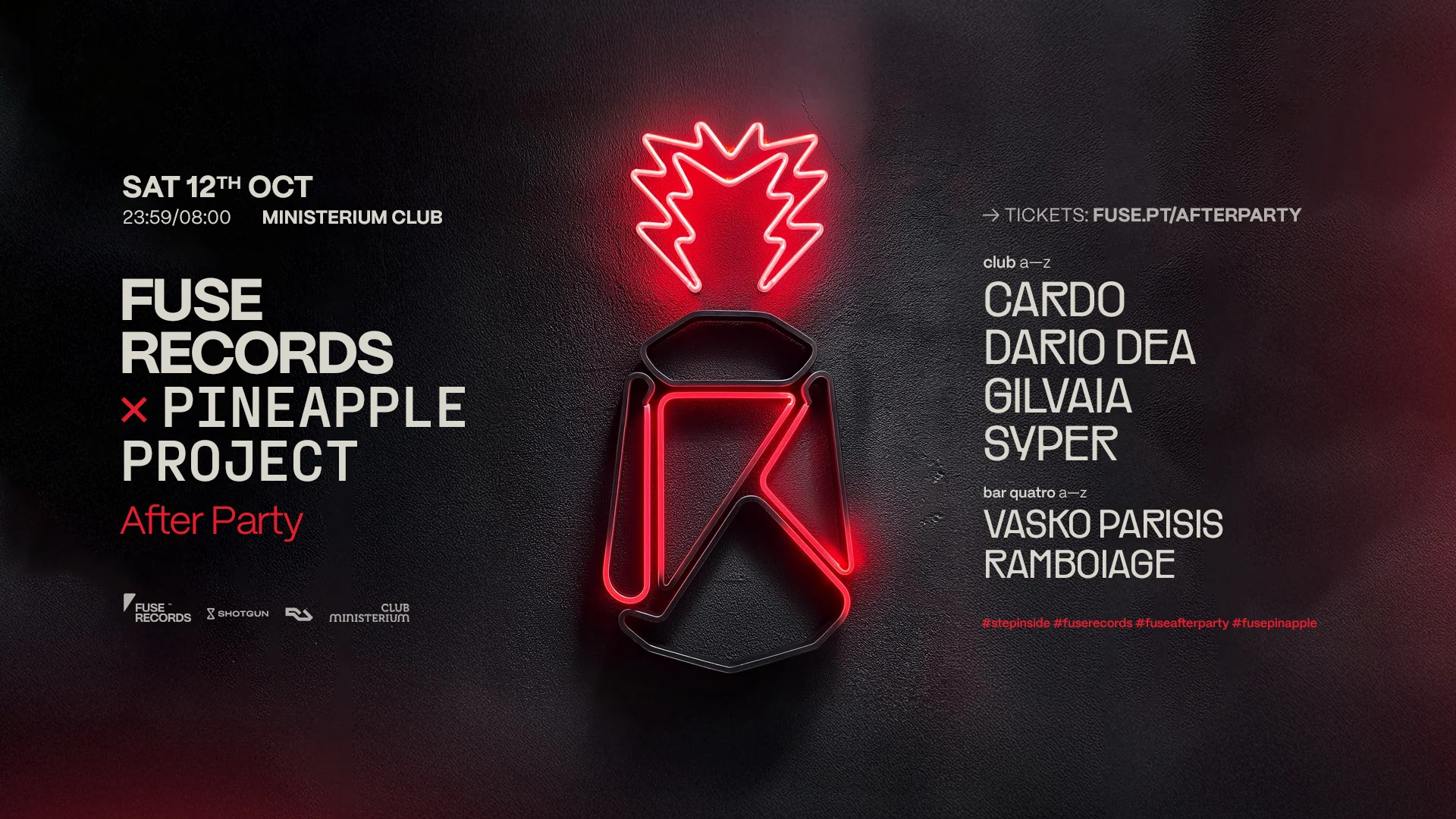 Fuse Matiné X Pineapple Project: After Party