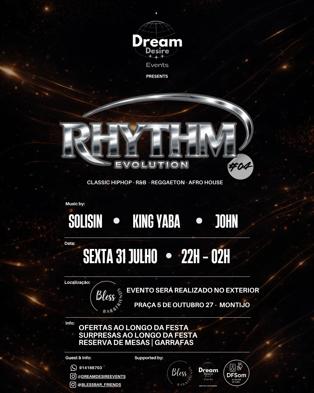 Rhythm Evolution #04 By Dream Desire Events -  Bless Bar