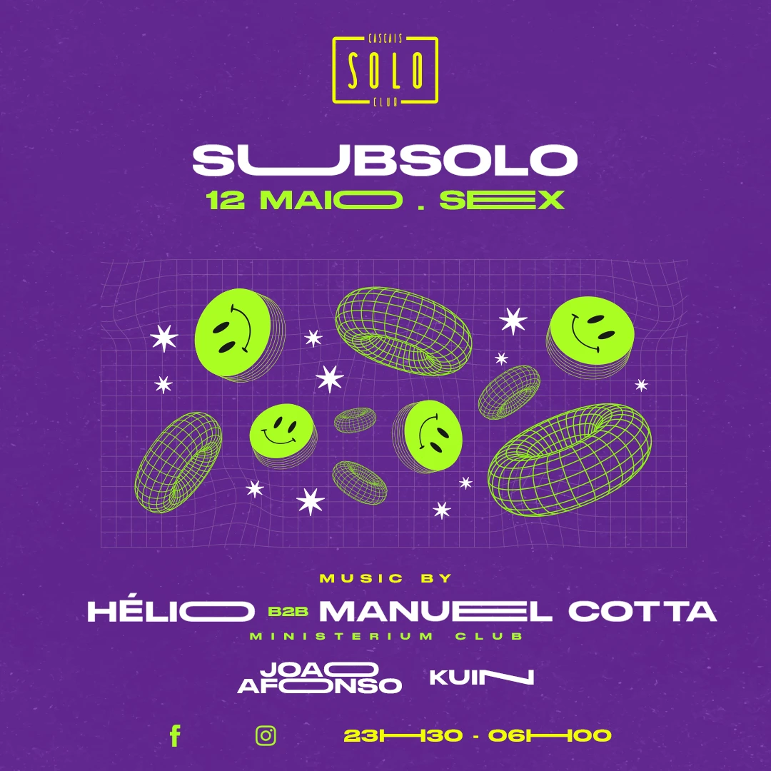 Subsolo Invites Hélio E Manuel Cotta + Kuin + João Afonso
