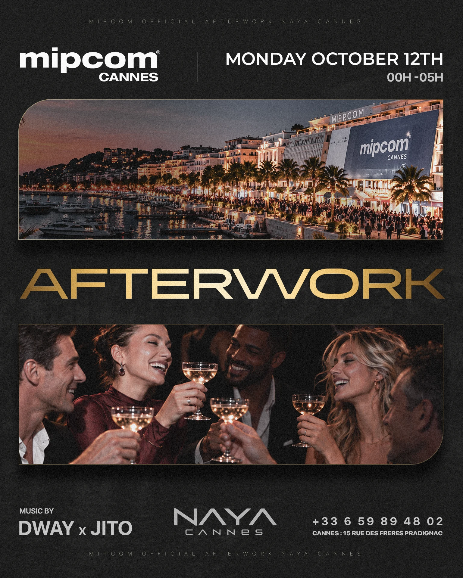 Monday October 12th // After Mipcom
