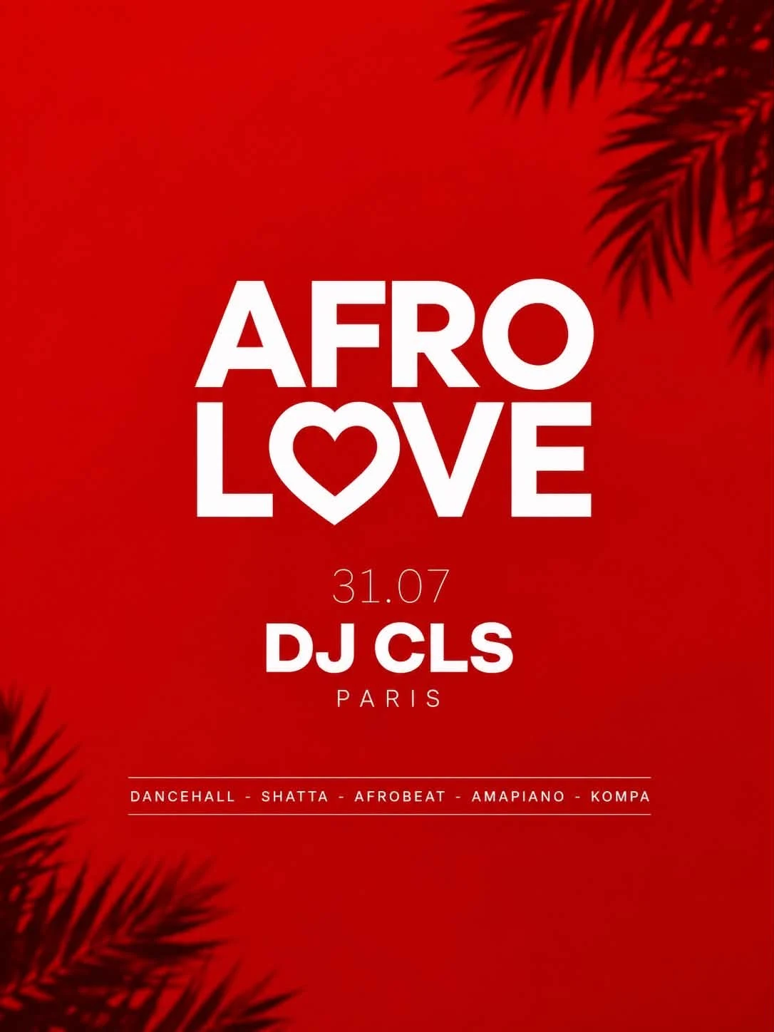 Afro Love • Dj Cls Paris • Les Vendredis Fiesta