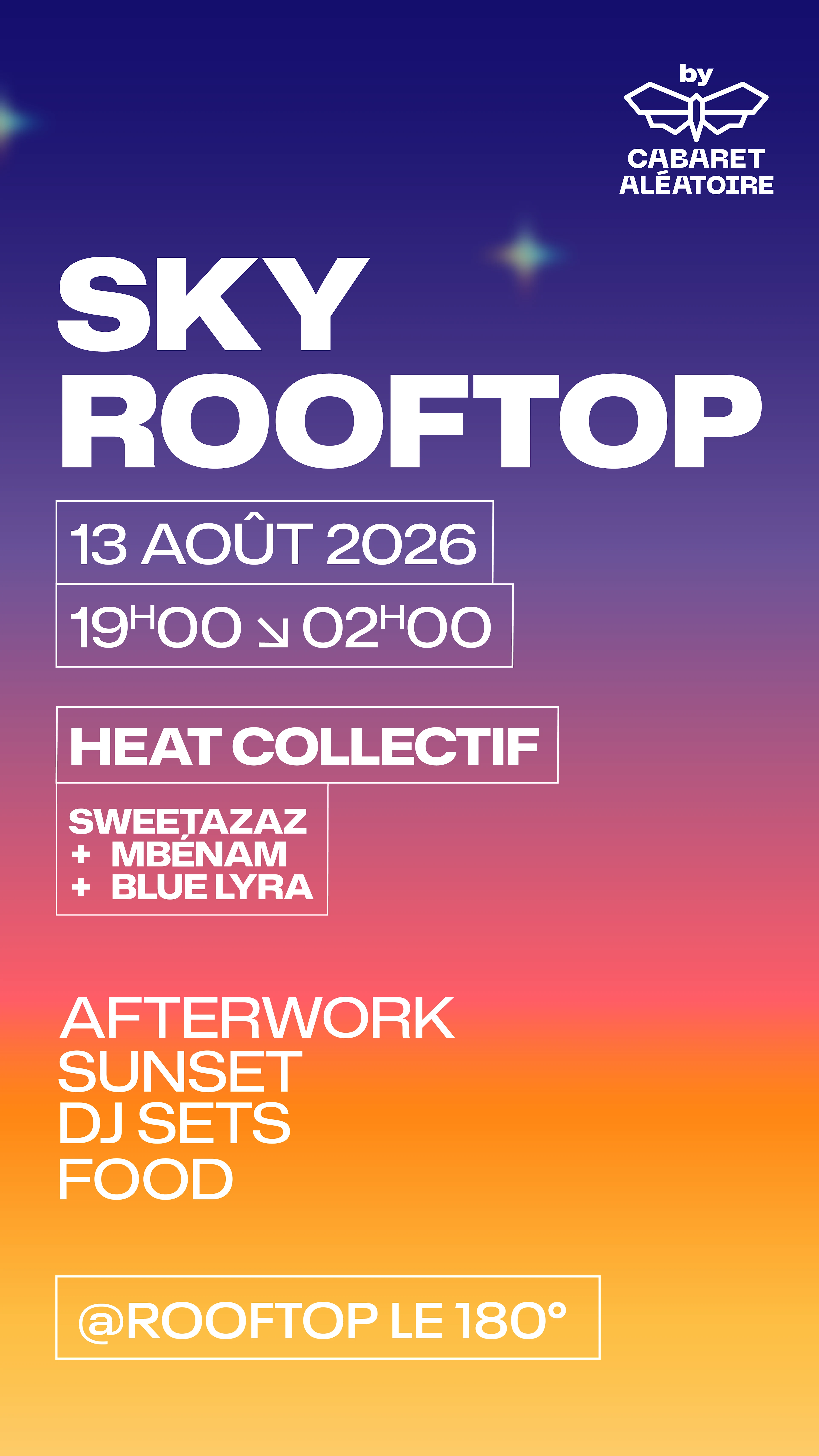 13/08 | Sky Rooftop