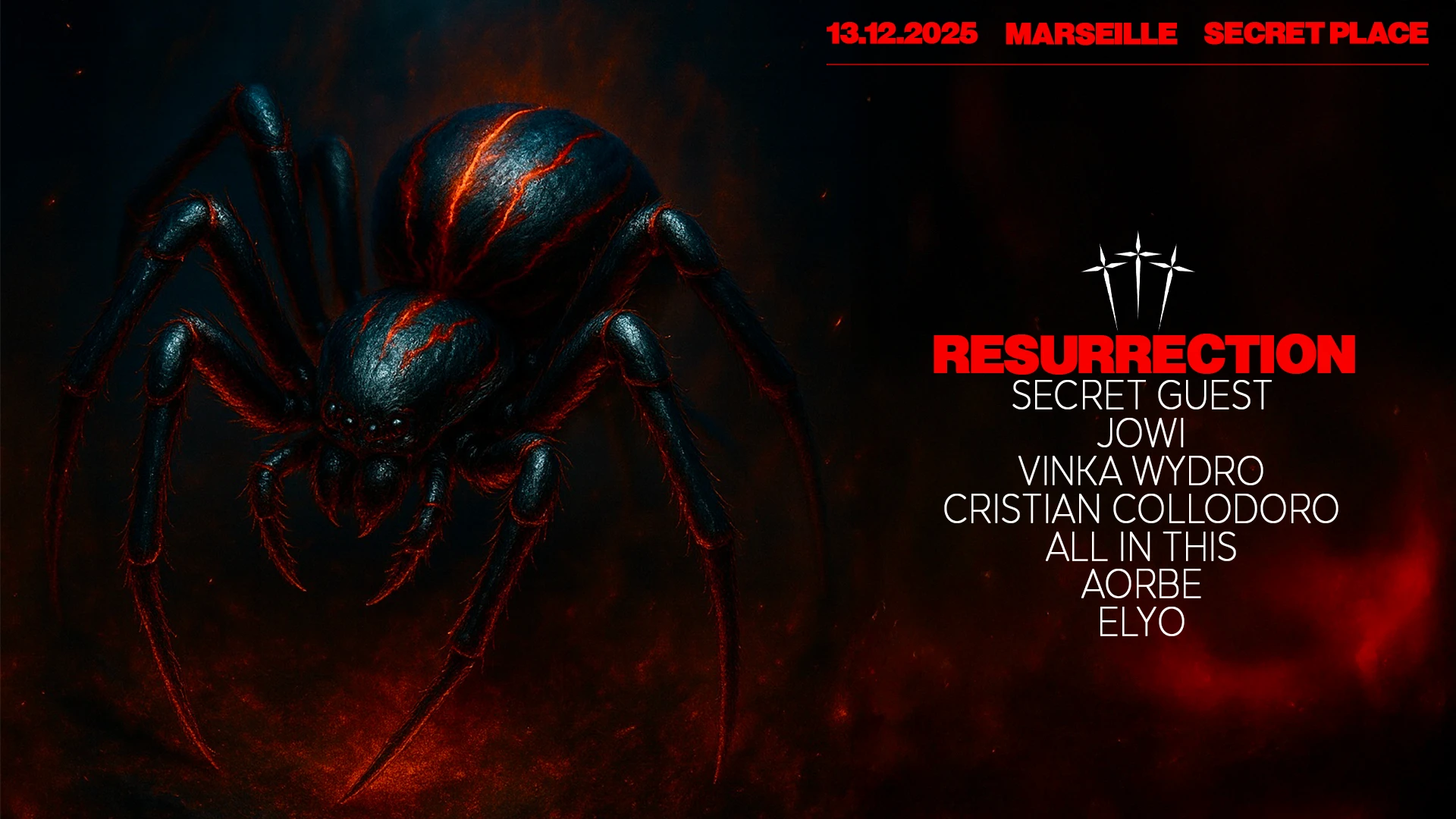 [Sold Out] Vente Sur Place - Resurrection: Jowi, Vinka Wydro